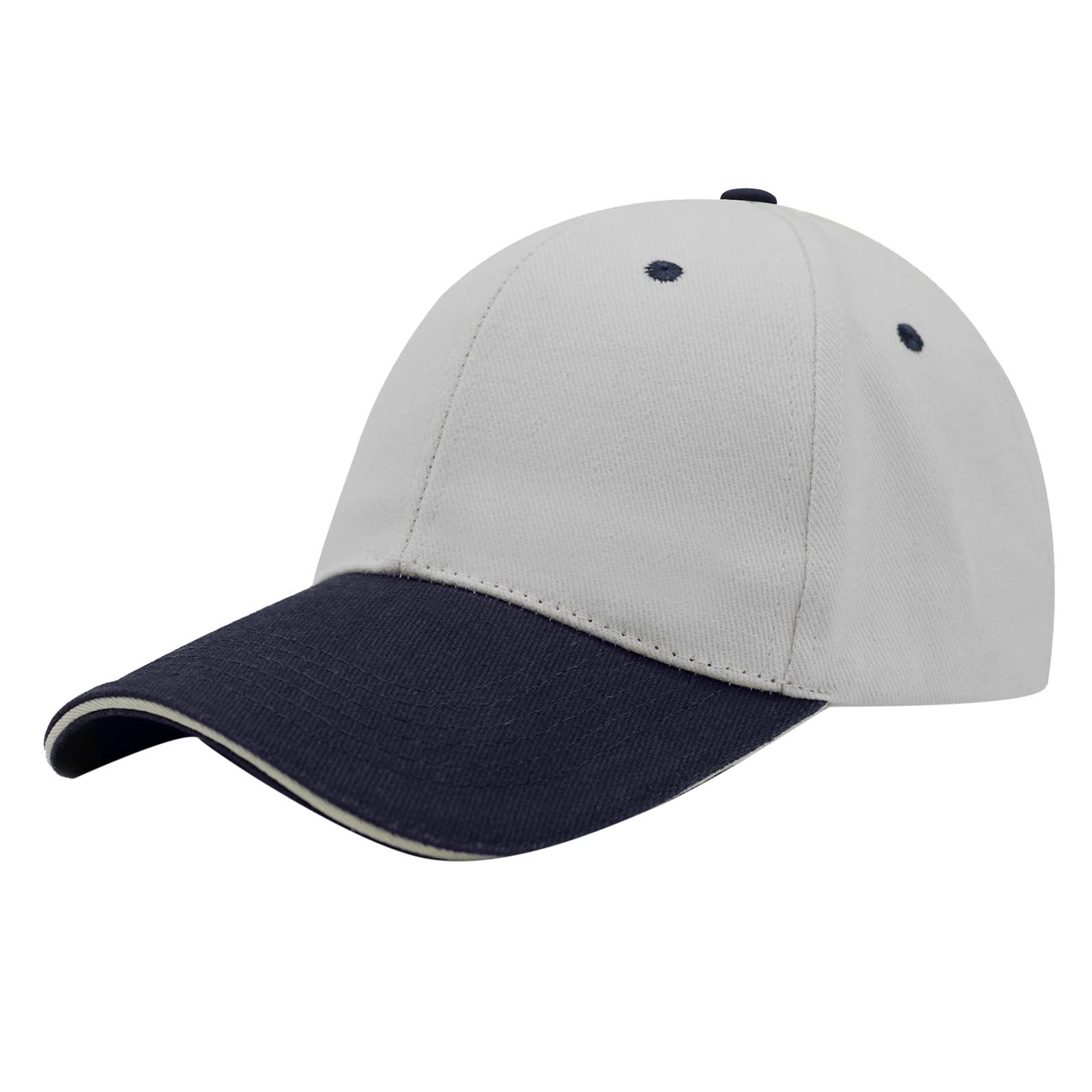 Adjustable Washed Baseball Cap - Golf & Tennis Dad Hat for Outdoor Sports