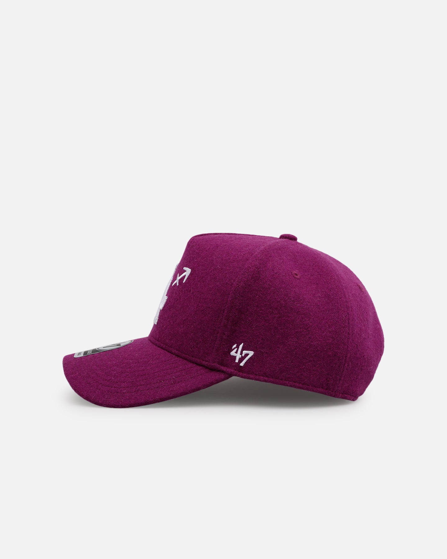 47 Brand Los Angeles Dodgers Zodiac Sagittarius Snapback Hat - Adjustable 47 Offside Cap in Orchid Purple for Baseball Fans & Streetwear Fashion