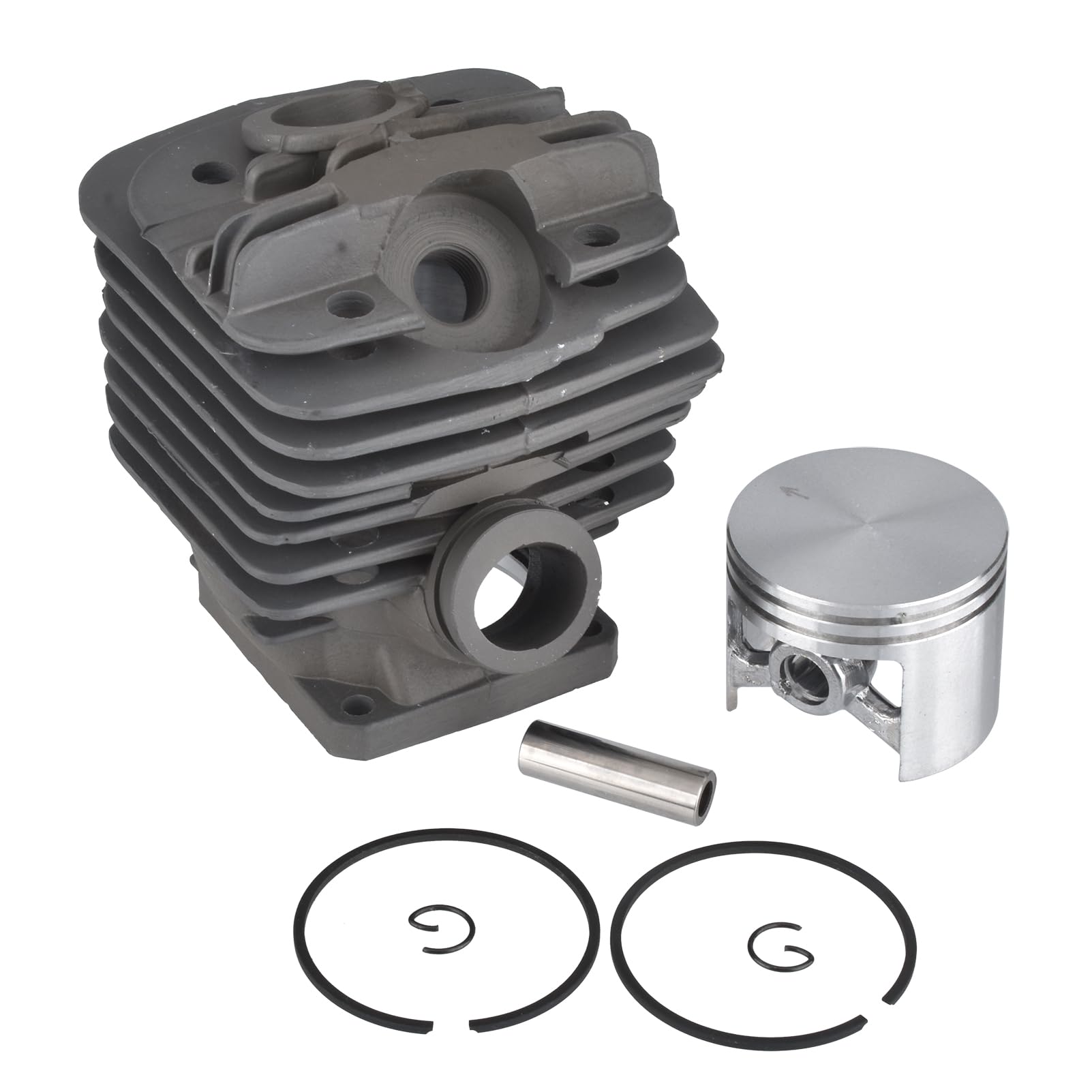 Stihl MS360 034 036 Chainsaw Cylinder Piston Ring Pin Clip Kit - 48mm Replacement Parts for Professional Chainsaw Repair & Maintenance | Perfect for Forestry, Lumber Cutting & DIY Chainsaw Restoration