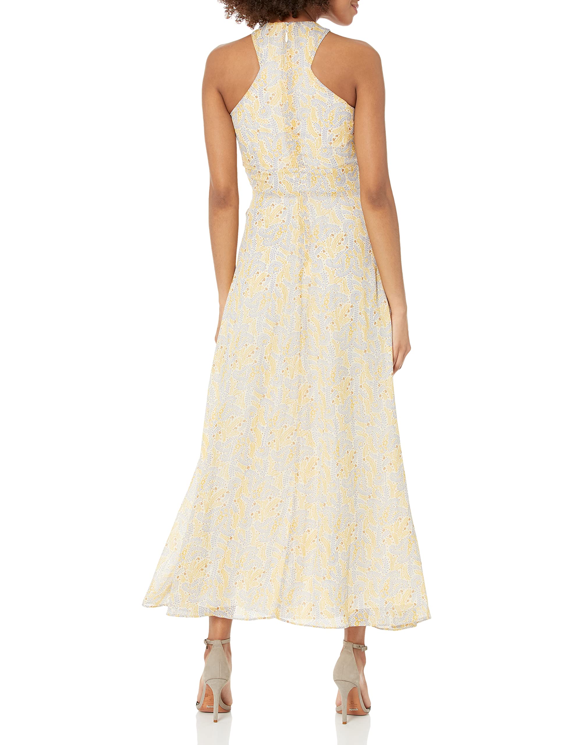 LIKELY Women's Lucy Dress - Flowy Summer Midi Dress with Short Sleeves, Casual & Party Wear for Beach, Wedding, or Date Night Outfits