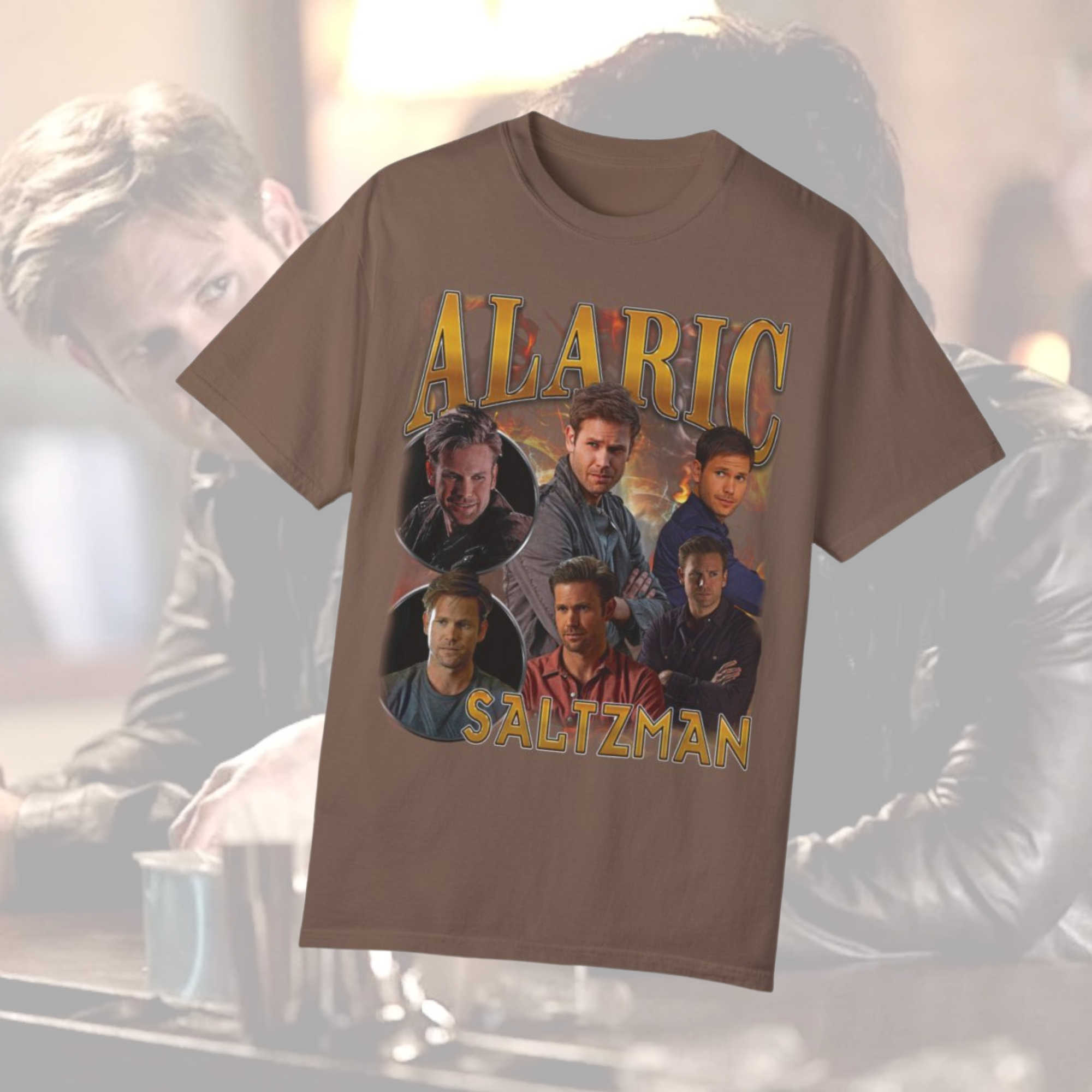 Vintage 90s Alaric Graphic T-Shirt - Retro Cotton Tee for Men & Women - Perfect for Casual Wear, Street Style & 90s Theme Parties
