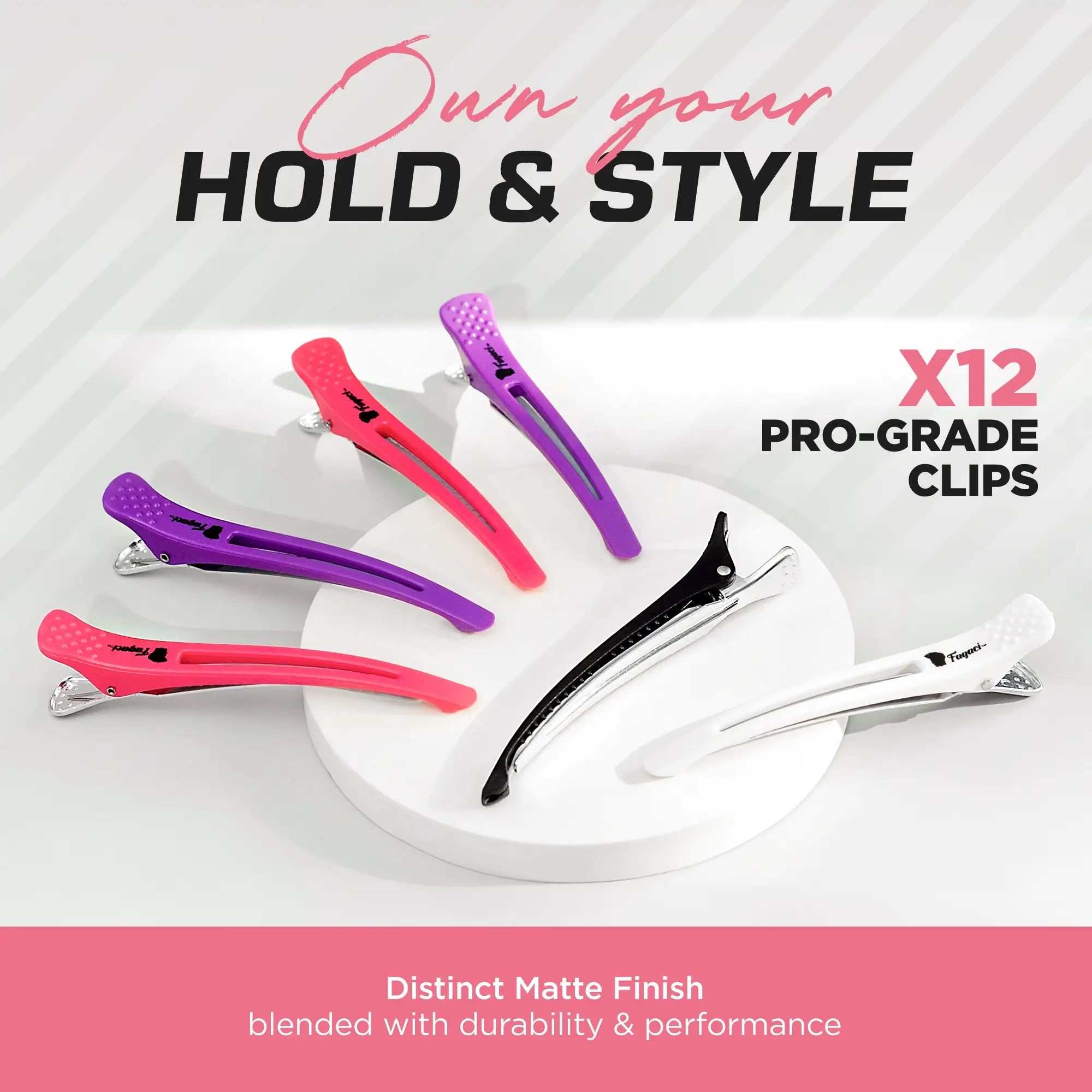Stylish Hair Clips for Women - Non-Slip Hair Accessories for Ponytails, Braids & Updos - Perfect for Daily Wear, Parties & Weddings