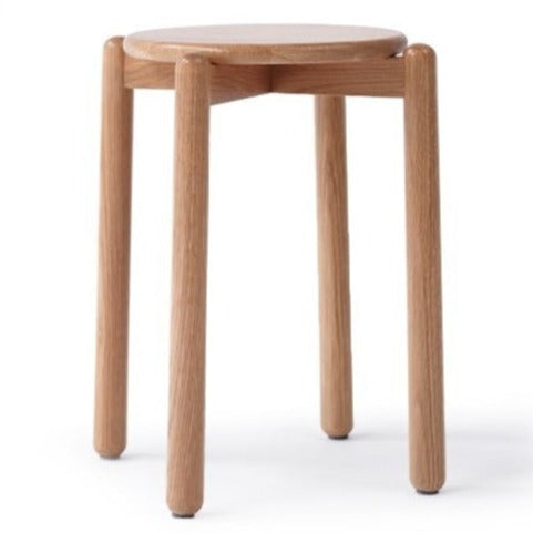 15.4x15.4x16.5 inch / 39x39x42.5сm / Natural wood color / oak round stool 4 pcs