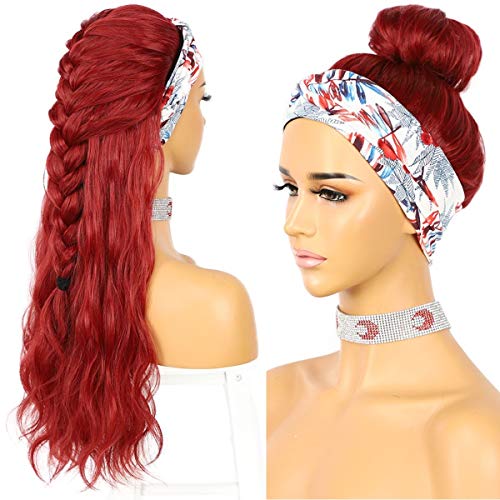 Stylish Synthetic Headband Wig for Women - Comfortable & Fashionable Hair Accessory for Cosplay, Daily Wear & Special Occasions