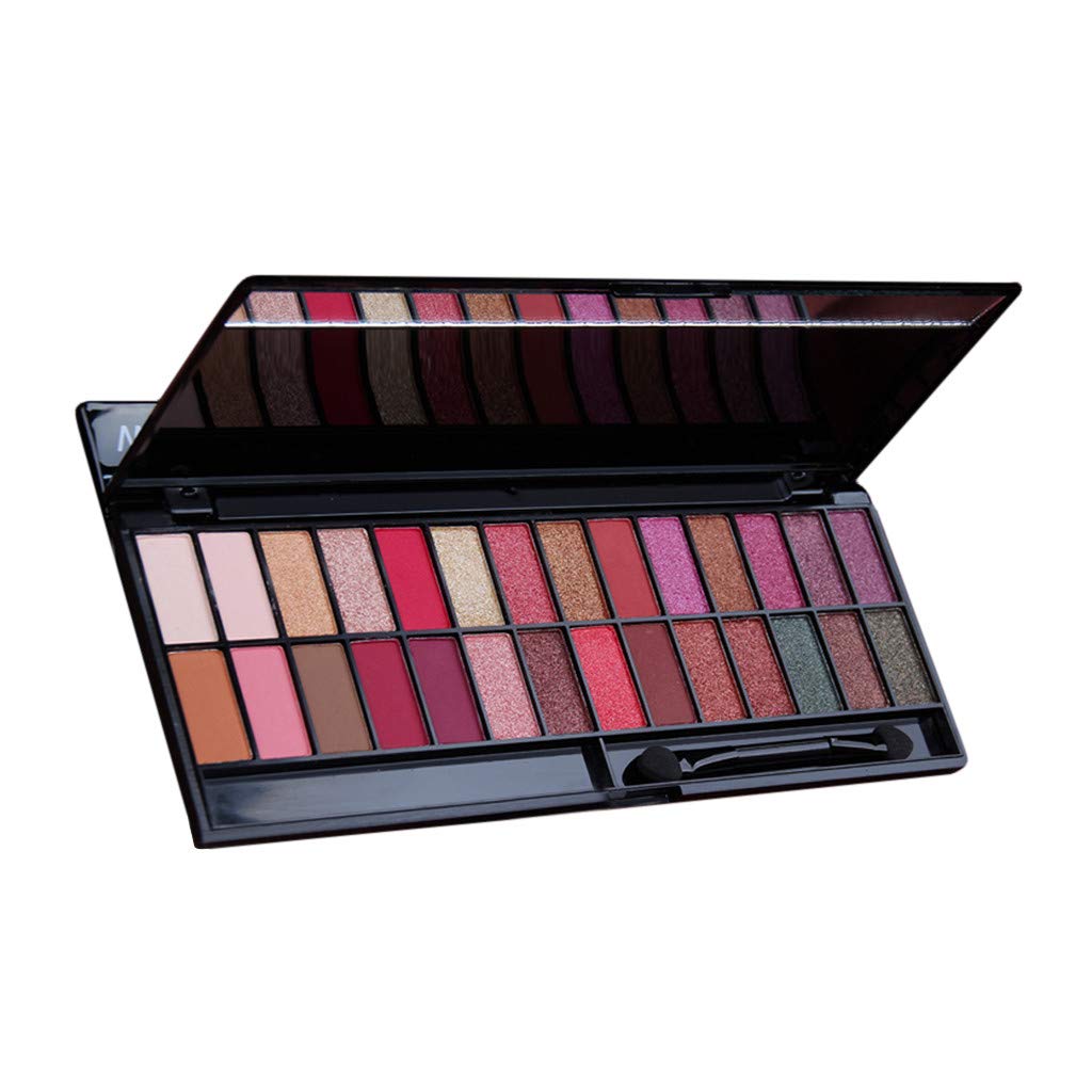 Shiusina 28-Color Eyeshadow Set for Women - Party & Daily Makeup