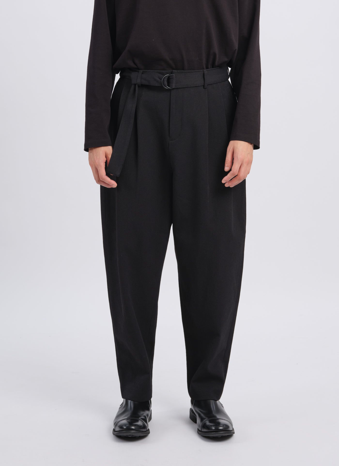 Solotex Gabardine Work Pants - Wide Tapered Fit for Men - Durable Office & Business Casual Trousers [Size 12] - Perfect for Professional Workwear & Smart Office Attire