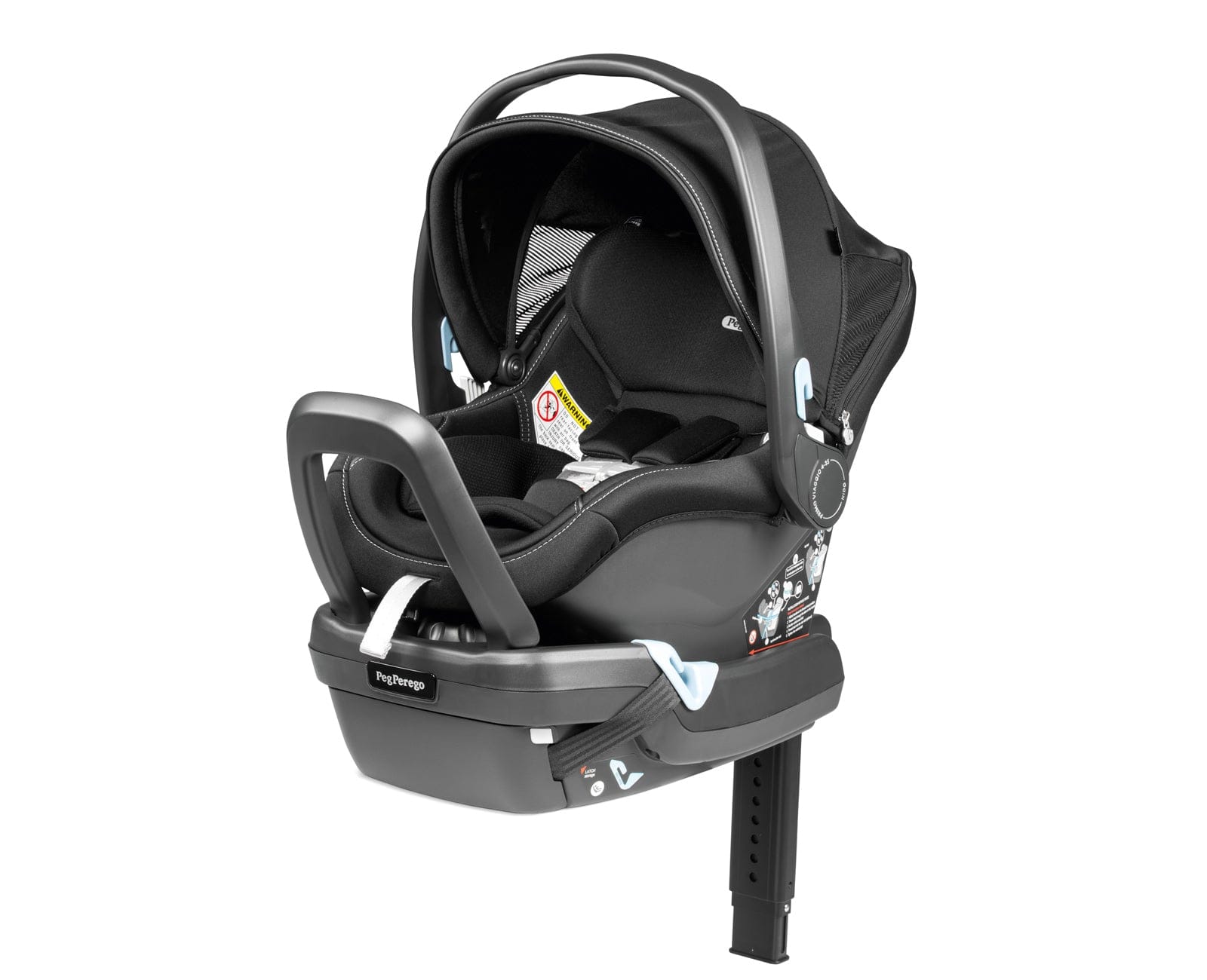 Peg Perego YPSI Travel System Stroller and Car Seat Combo - Lightweight, Compact for Easy Travel - Perfect for Newborns, Infants & Toddlers - Ideal for Airports, Shopping & Daily Outings