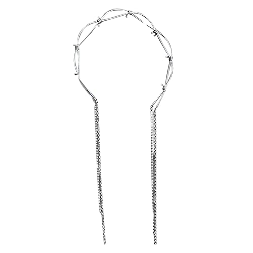 Elegant Hair Clip for Long Thick Hair - Diamond Geometric Headband for Women, Party & Wedding Accessory
