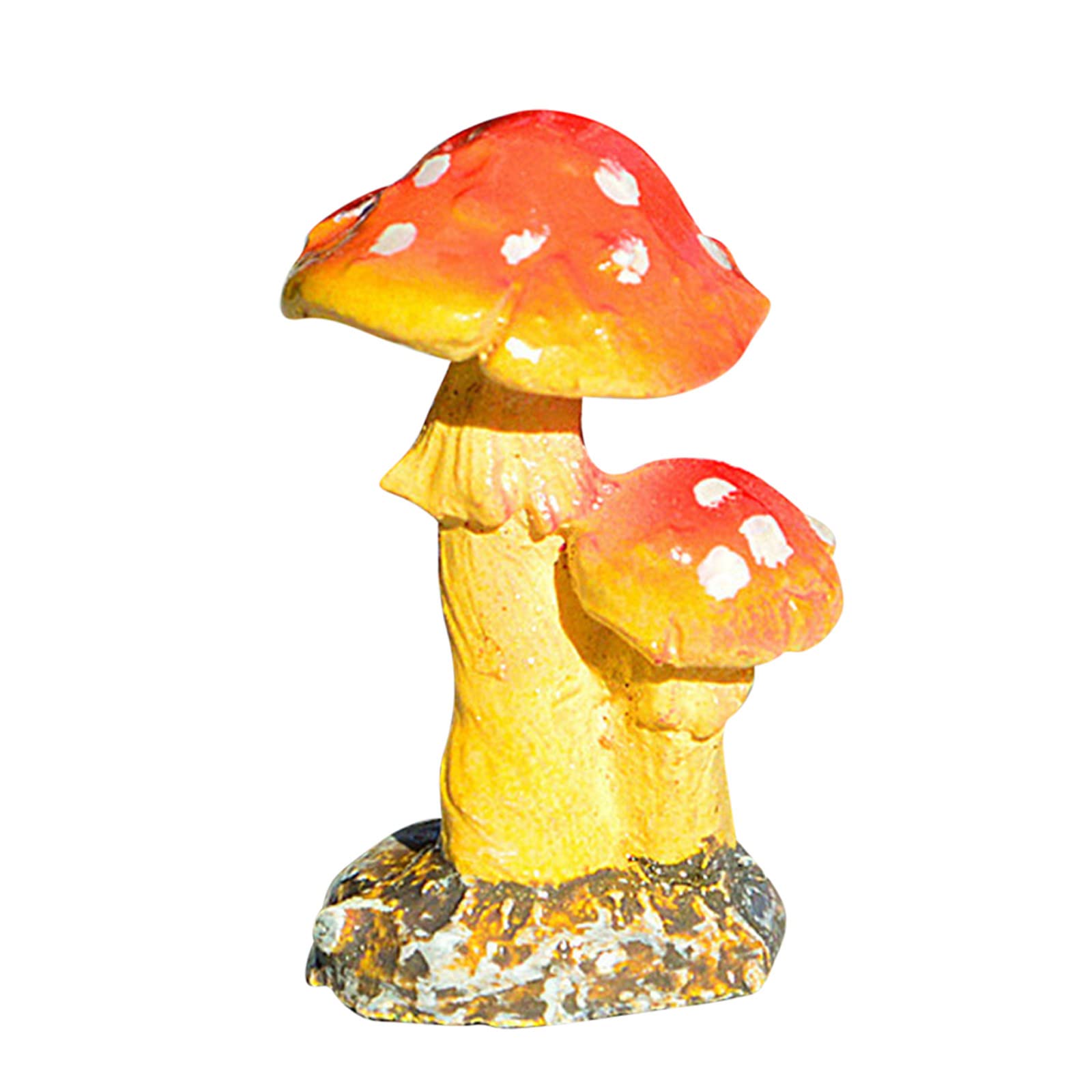 Crystal Snowflake Ornaments - Mini Mushroom Potted Decor for Gardening, Moss Micro Landscape DIY Craft, Small Gift Idea for Home & Office Decoration | Perfect for Fairy Gardens, Terrariums, and Holiday Decor