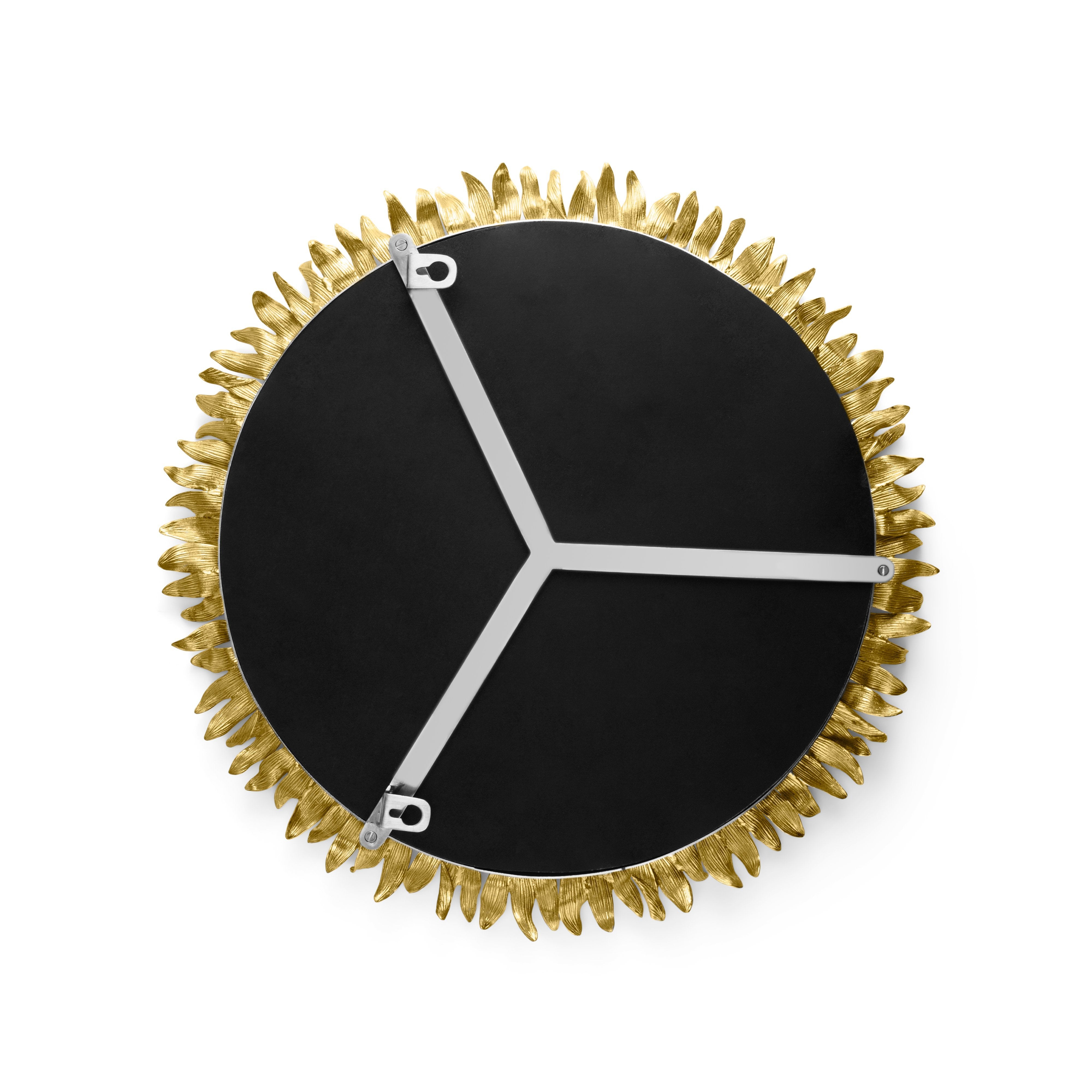 Stylish Sunflower Wall Mirror for Home Decor - Perfect for Living Room, Bedroom, and Bathroom Vanity