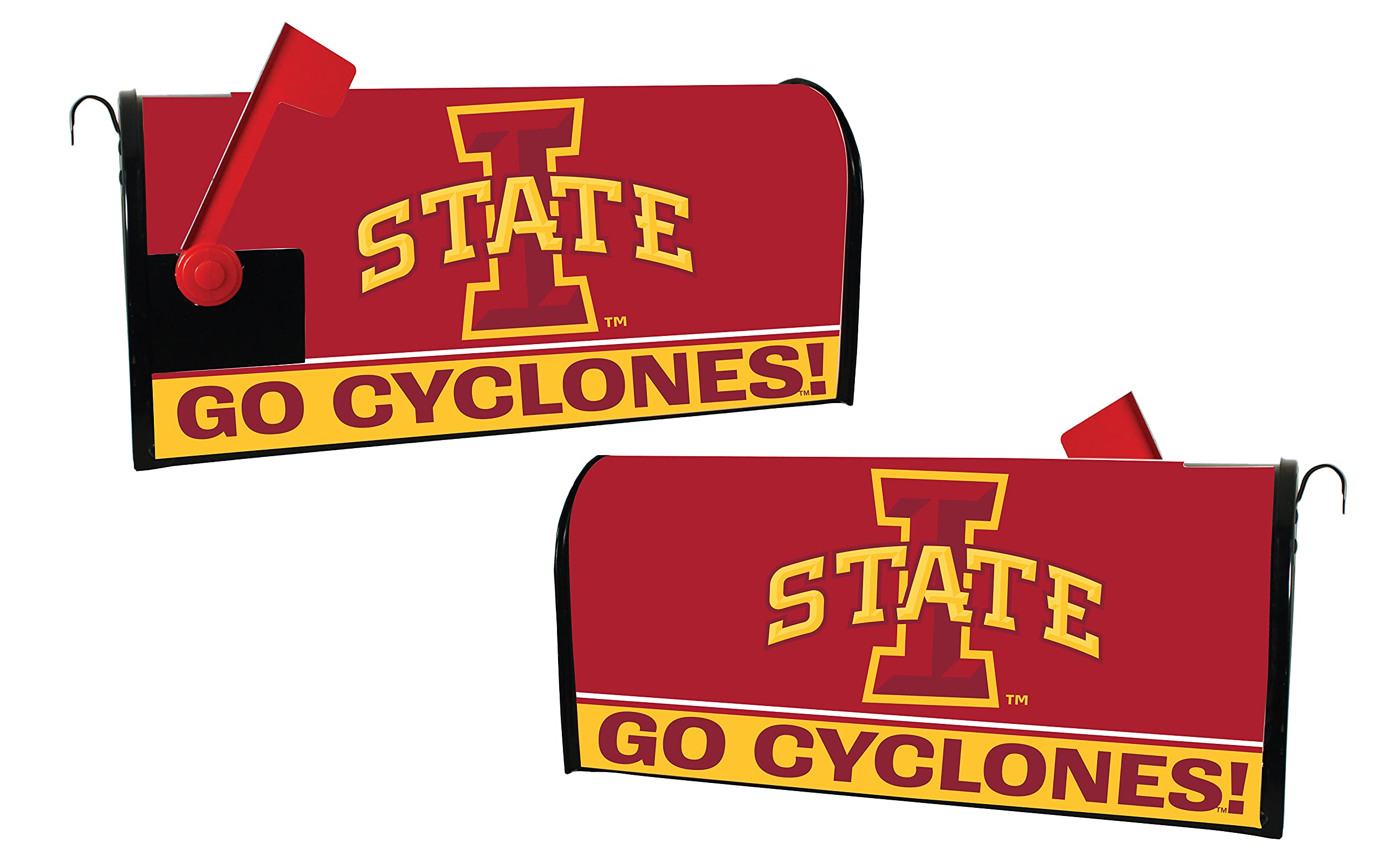Iowa State Cyclones Officially Licensed Mailbox Cover 2021 - Durable Outdoor Decorative Mailbox Wrap for College Fans - Perfect for Game Day & Home Decor
