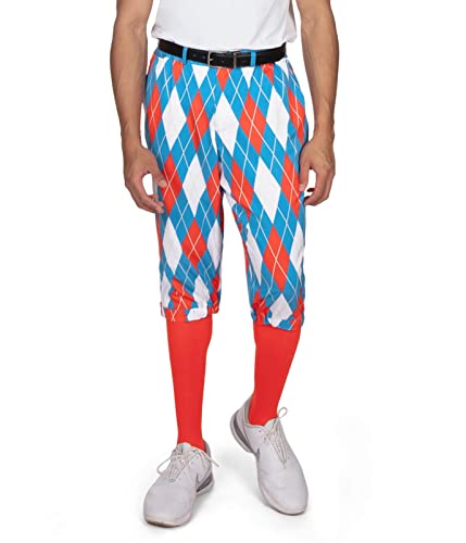 American Flag Argyle (Blue)