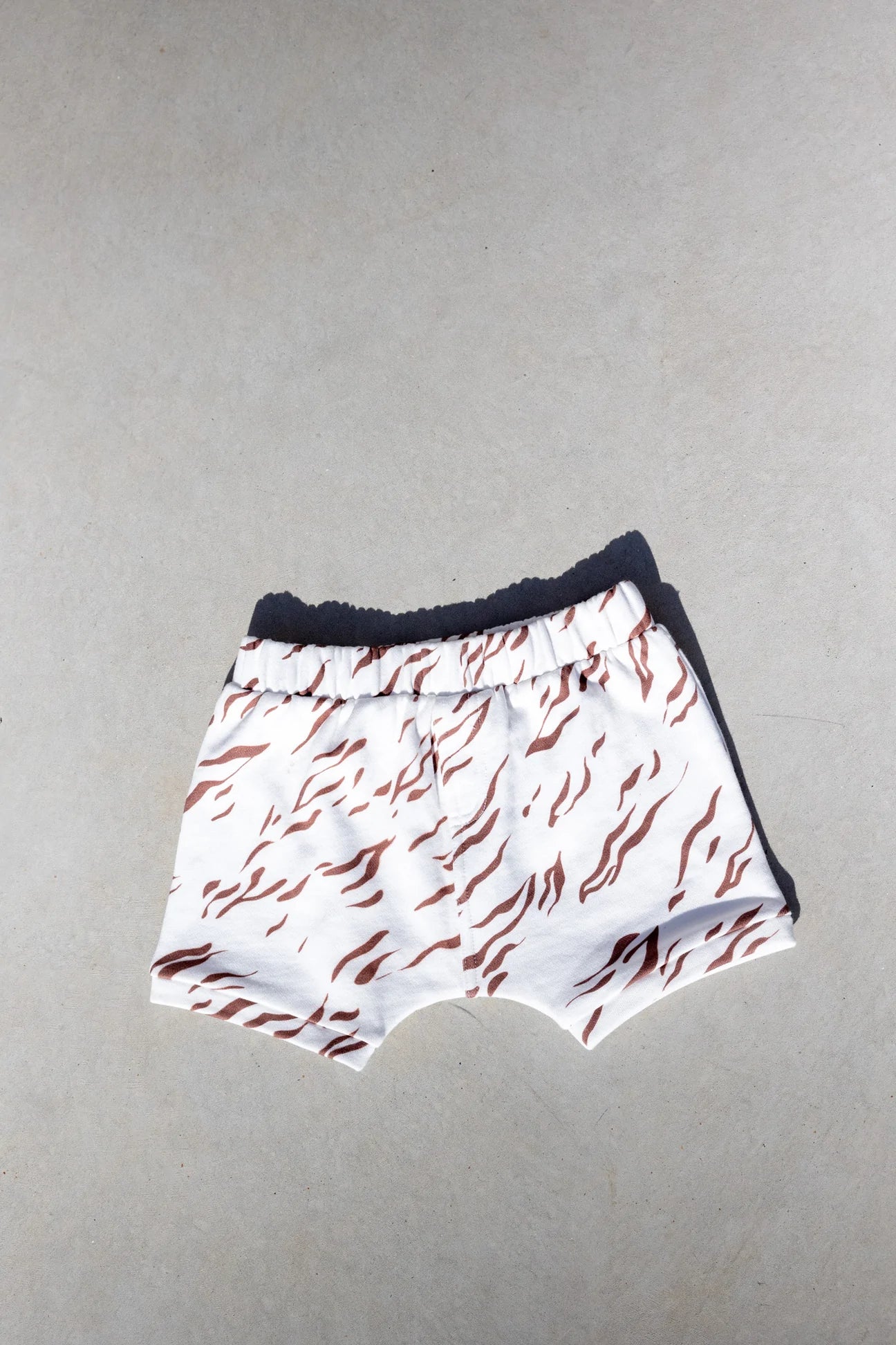 Biggie Staple Shorts for Men - Comfortable Cotton Almond Stripes Casual Shorts for Summer, Beach, and Lounge Wear