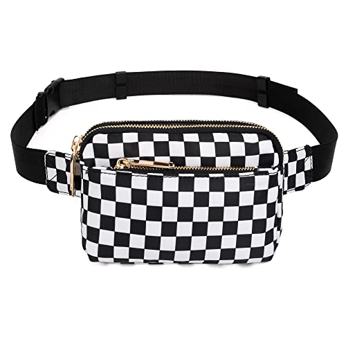 0759 Golden Zip Checkered