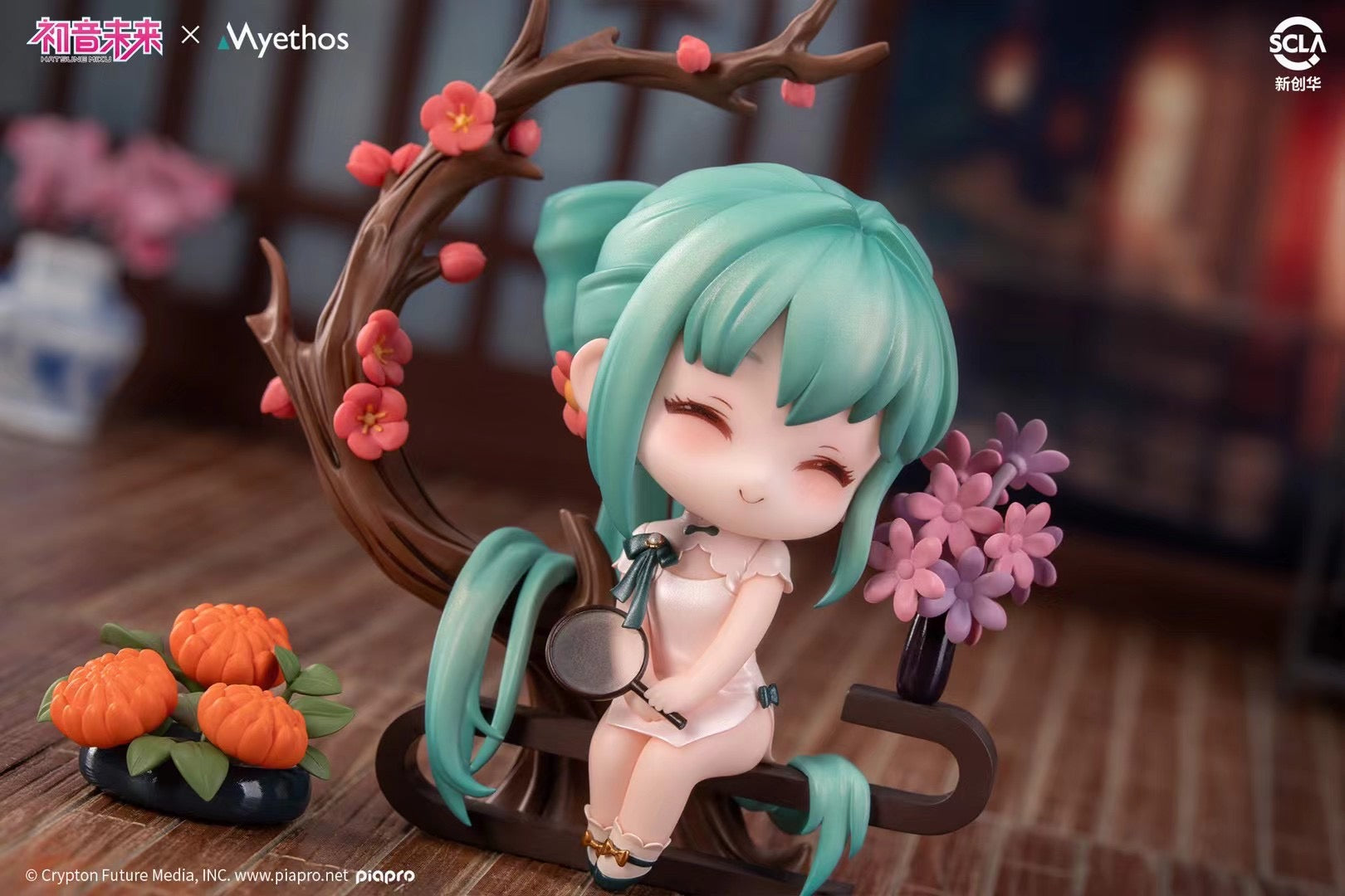Myethos Studio Licensed VOCALOID Young Hatsune Miku Figure - Collectible Anime Statue for Fans & Display | Perfect for Anime Collections, Room Decor, and Gift Giving