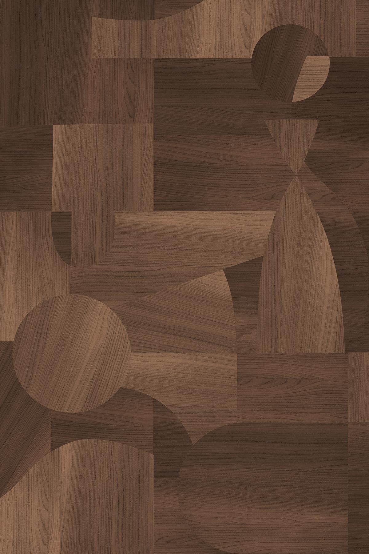 Handcrafted Brown Oak Wood Art - Elegant Home Decor for Living Room, Bedroom & Office - Perfect for Wall Hangings & Gifts