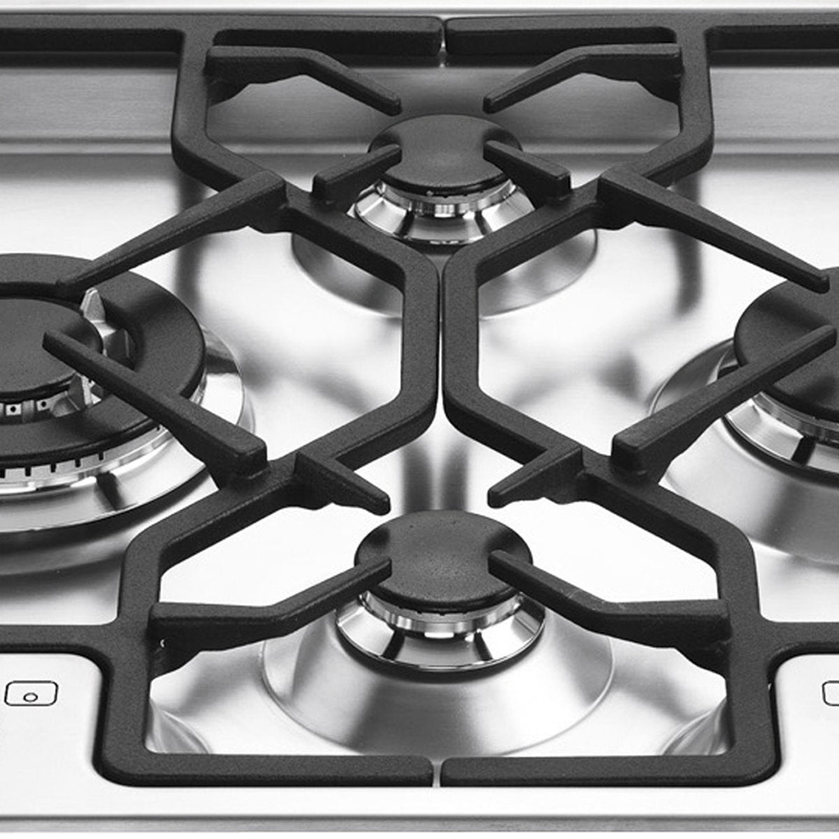 Smeg PGA64 60cm Classic Style Gas Cooktop - 4 Burner Gas Stove for Modern Kitchens | Perfect for Home Cooking, Entertaining & Professional Chefs