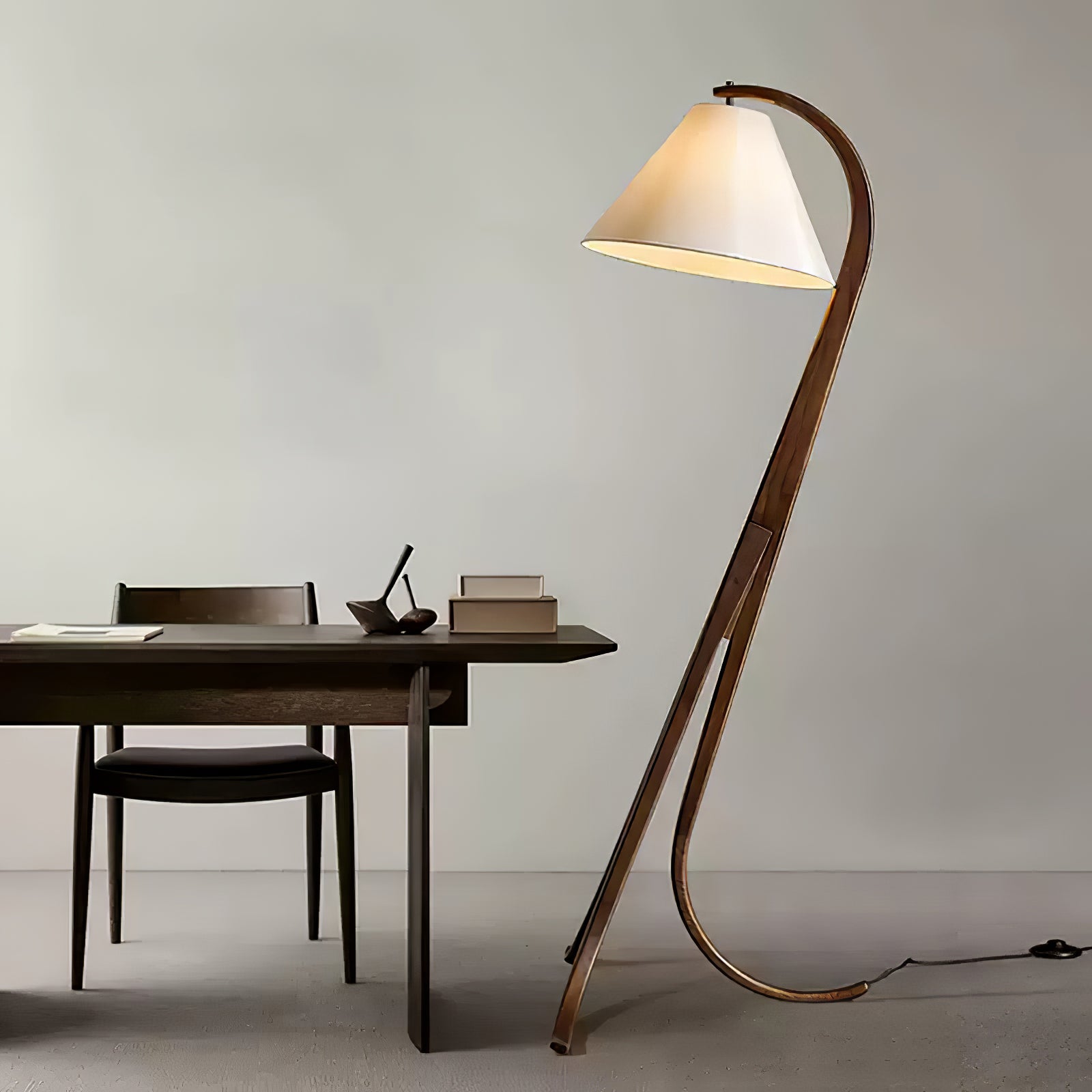 Arcwood Modern Floor Lamp - Adjustable Brightness LED Standing Light for Living Room, Bedroom & Office - Perfect for Reading, Relaxing & Decorating