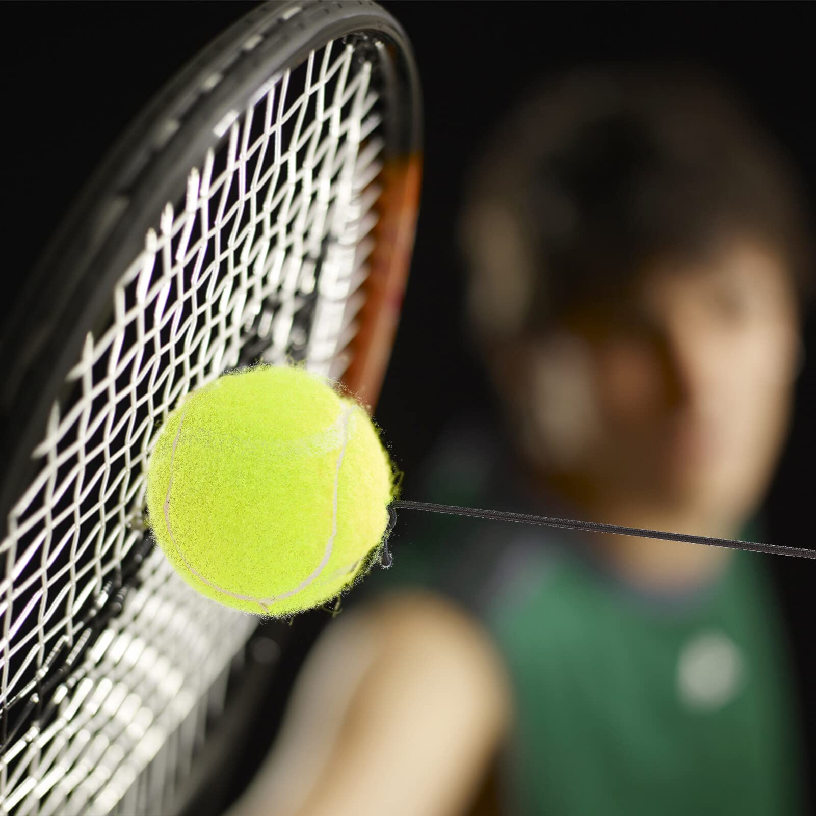 Best Tennis Trainer Rebound Ball Set with String - Solo Tennis Practice Equipment for Self-Training | Perfect for Backyard, Court & Indoor Drills
