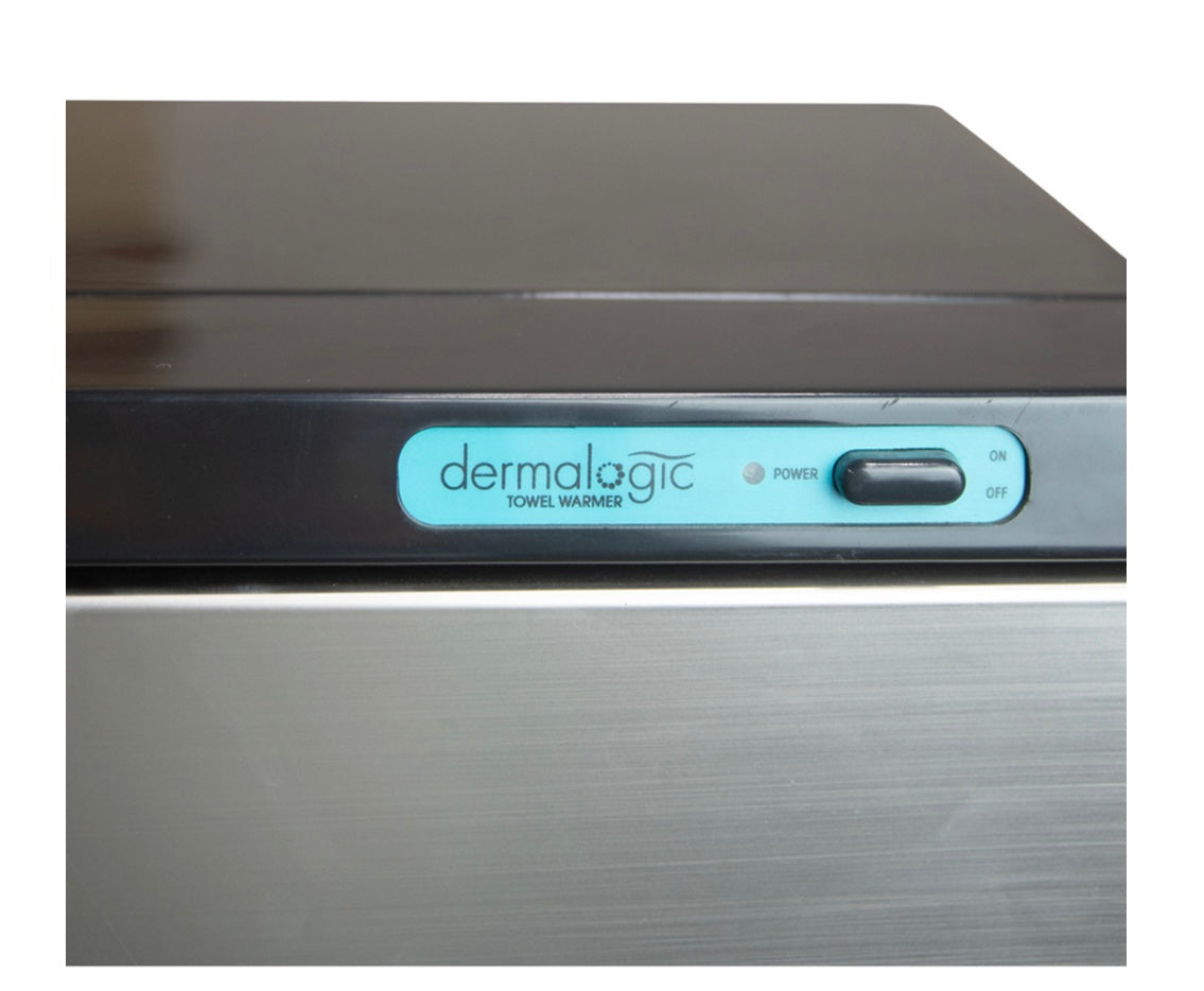 Dermalogic 20L Stainless Steel Towel Warmer - Fast Heating & Spa Luxury for Bathrooms, Salons, and Home Spas