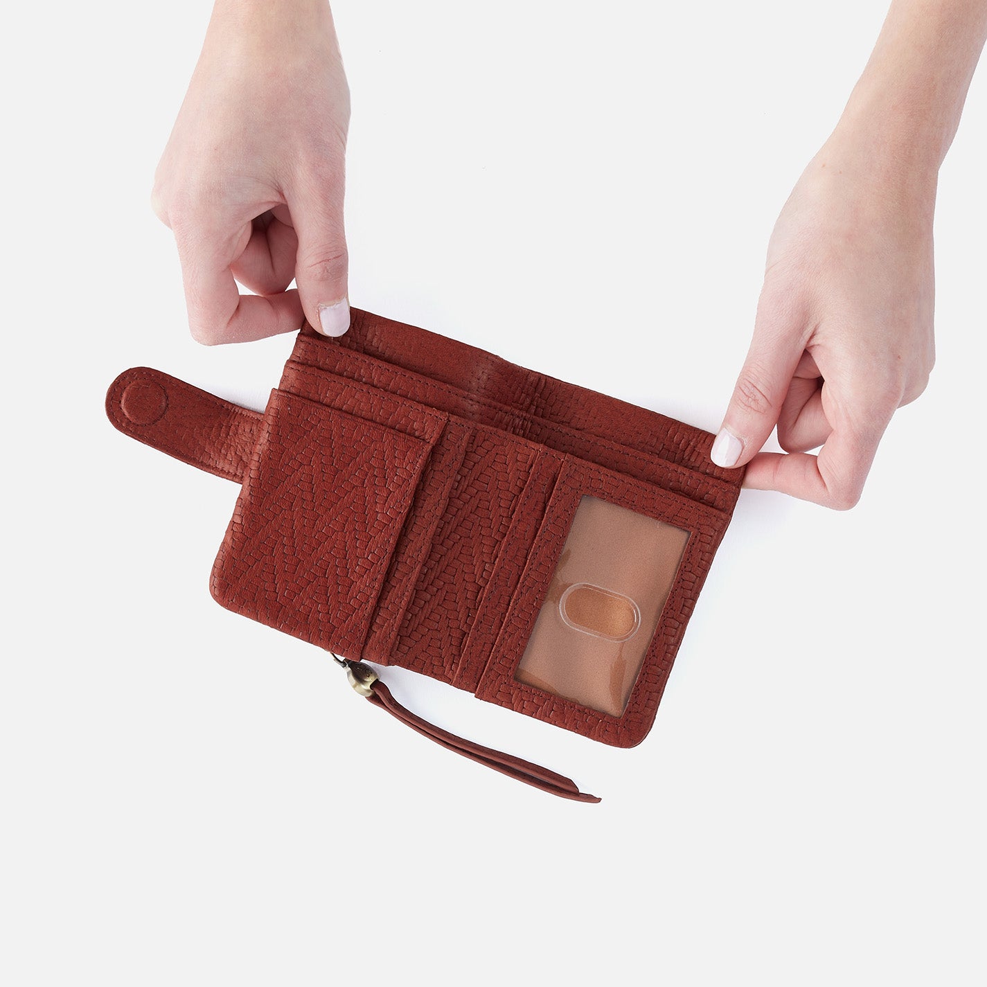 Premium Soft Embossed Leather Fern Bifold Wallet - Tuscan Brown for Men | Slim RFID Blocking Wallet for Everyday Carry & Travel