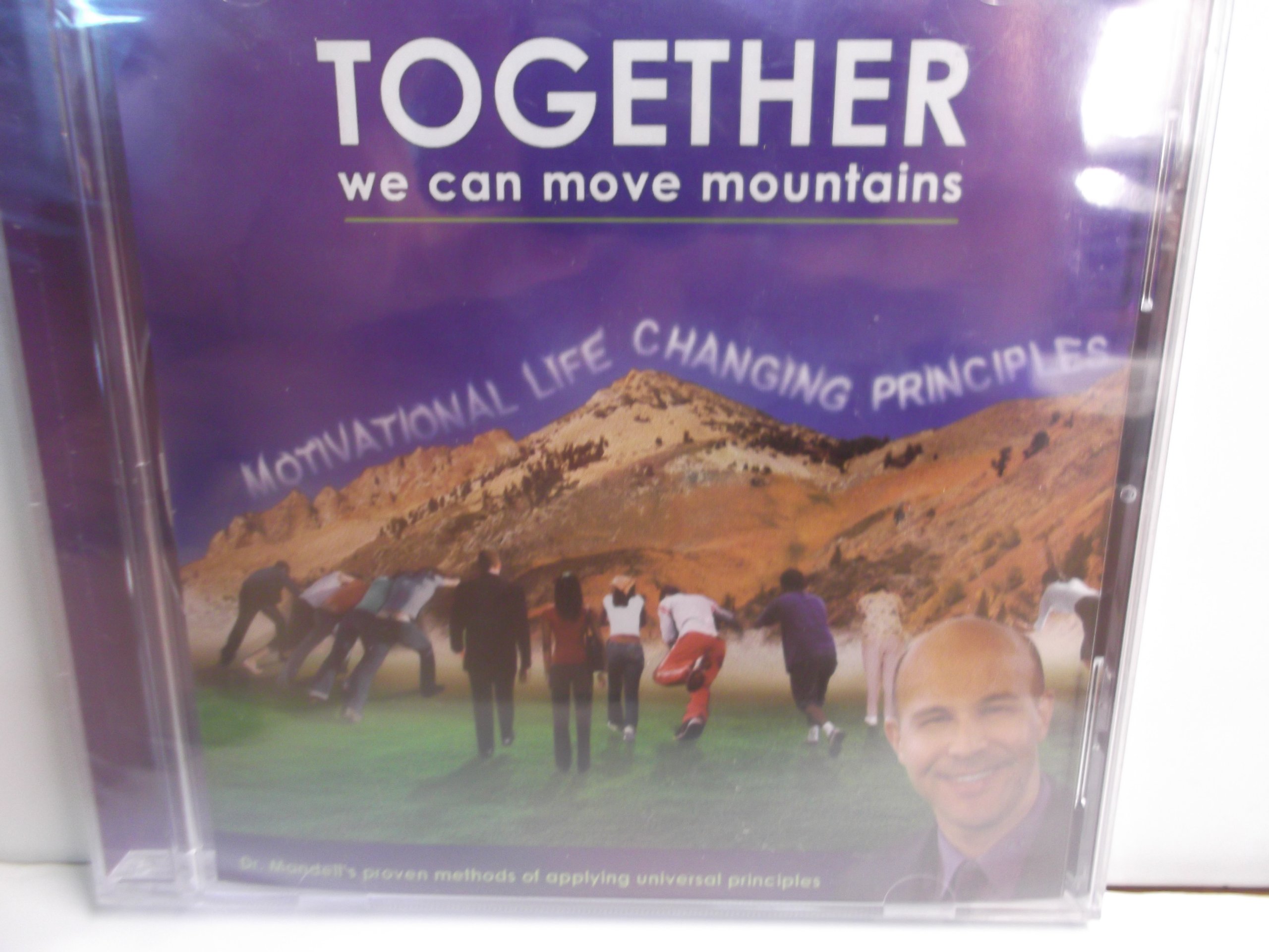 Together We Can Move Mountains - Inspirational Motivational Quote for Home Office Decor, Wall Art, Gifts & Encouragement