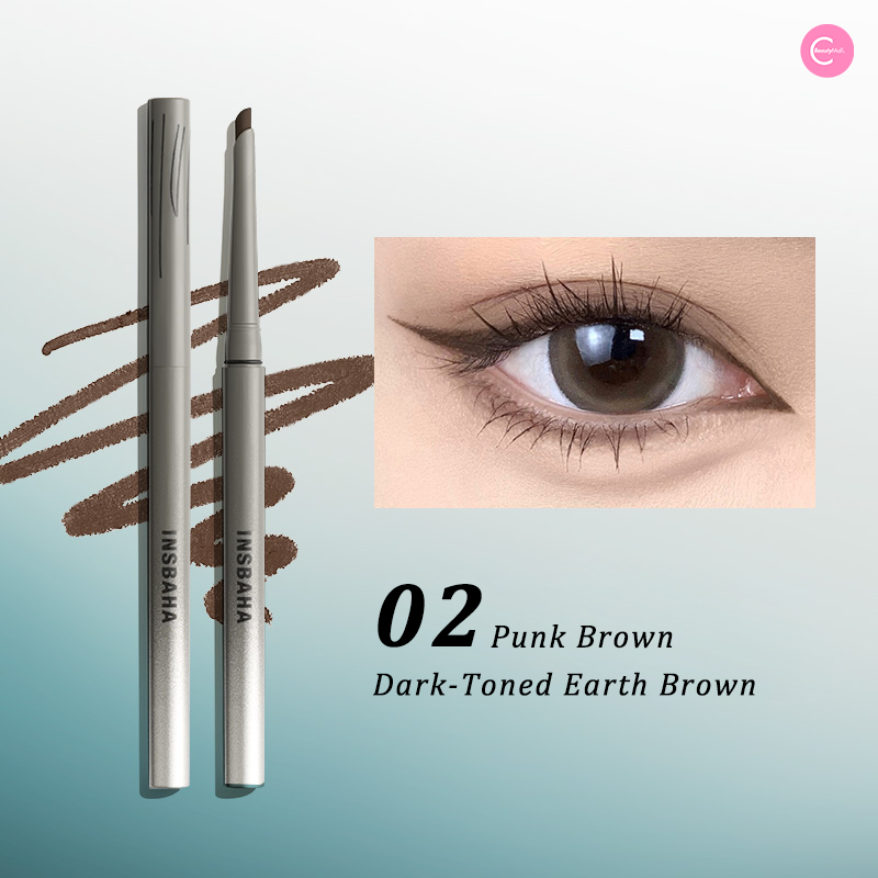 INSBAHA Solo Gel Eyeliner Pen - Waterproof, Smudge-Proof & Long-Lasting Liquid Eyeliner for Precise Winged Liner - Perfect for Everyday Makeup, Party Looks & Professional Use