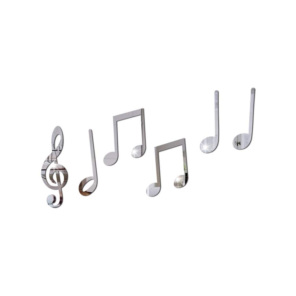 Removable Vinyl Wall Sticker - Bummyo Musical Note Wall Art Decor for Home, DIY Decals & Murals | Perfect for Bedroom, Nursery, Living Room & Office Decoration