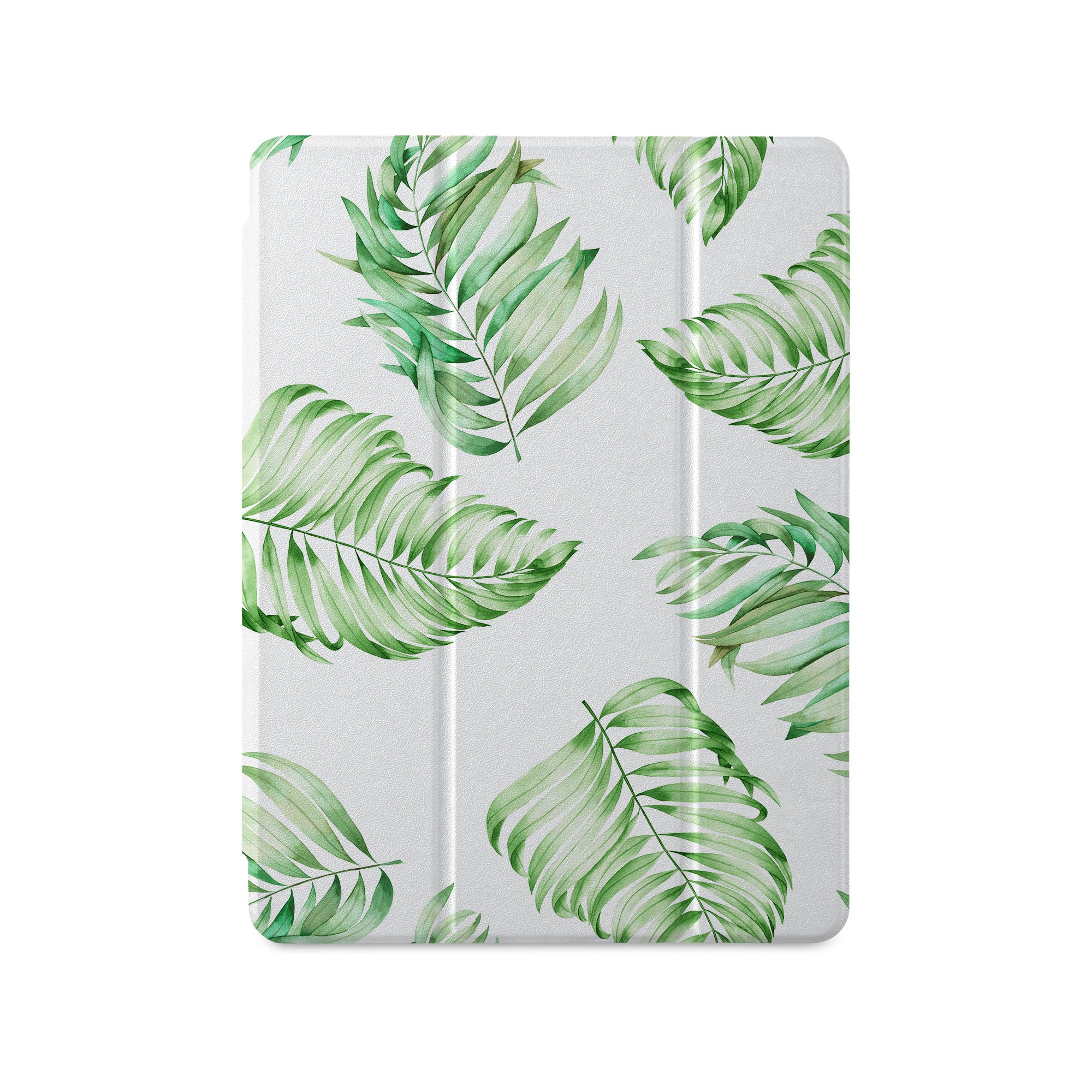 iPad 360 Elite Case - Premium Protective Cover with Green Leaves Design for iPad Pro/Air/Mini - Perfect for Work, Travel & Daily Use