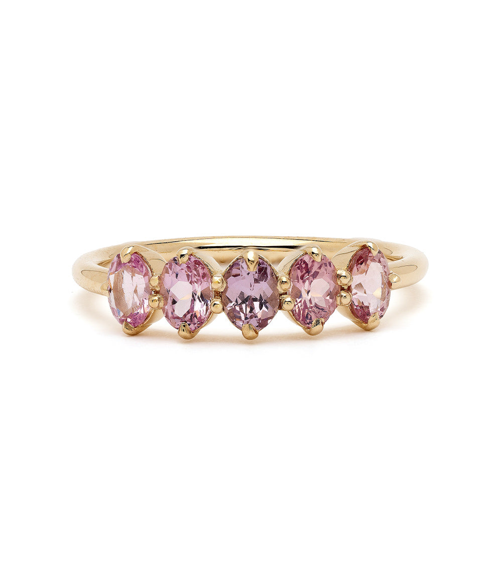 Claudette Gemstone Stacking Band Ring for Women - Elegant Stackable Jewelry for Layering, Gift for Her, Wedding, Anniversary, Everyday Wear