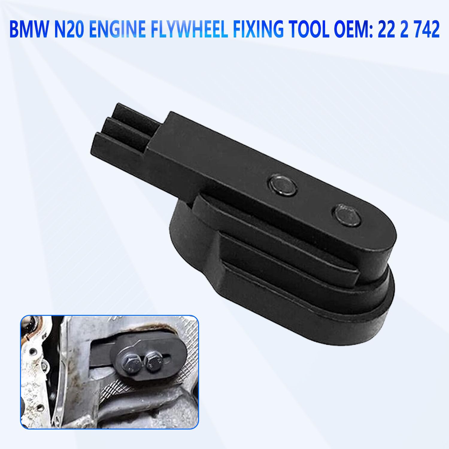 BMW N20 N26 Engine Camshaft Timing Locking Tool Kit - Includes Fuel Injector Tool, Flywheel Frame & Oil Seal Repair Kit | Professional Timing Tool Set for BMW 2.0L Turbo Engines (2012-2021 Models) | Perfect for DIY Repairs & Professional Mechanics