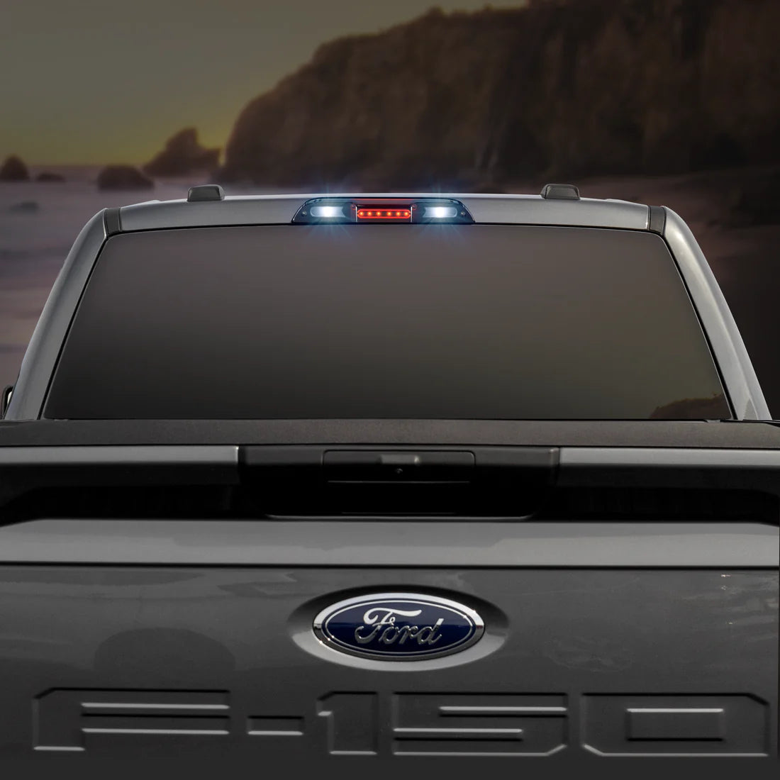 Ford Super Duty F250 F350 F450 F550 3rd Brake Light LED Replacement for 2017-2020 Models - Perfect for Off-Roading, Towing & Night Driving Safety