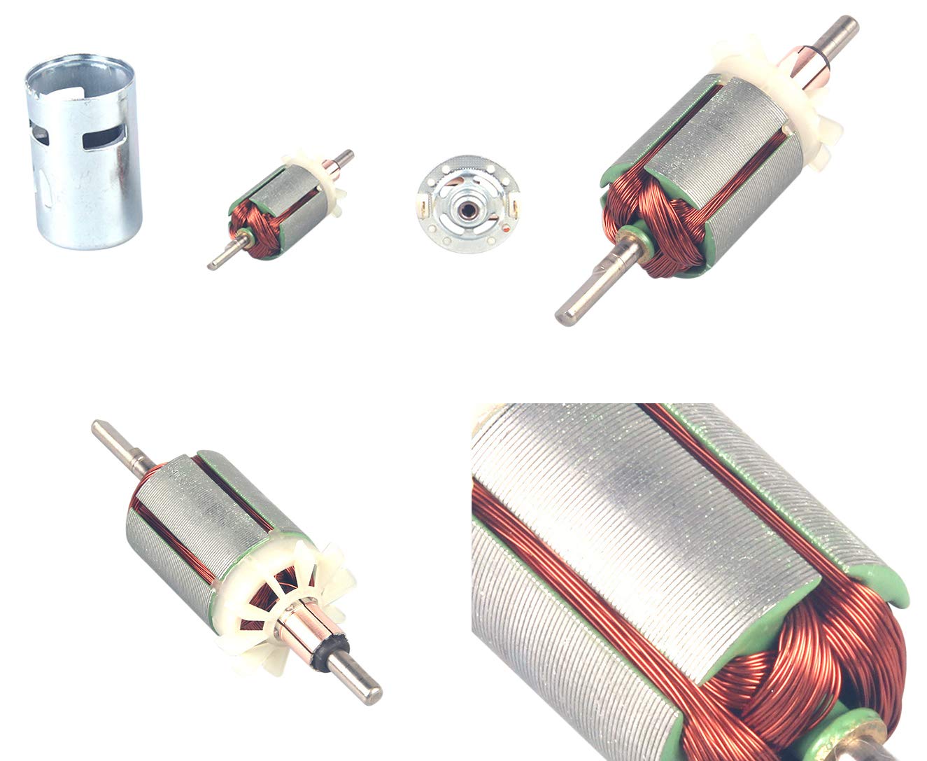 24V DC 775 High Speed High Torque Motor - 15000 RPM Powerful Electric Motor for DIY Projects, Toys, Paper Shredders, Car Wash Pumps, Sprayers & Vacuum Cleaners - Ideal for Home Improvement and Industrial Applications