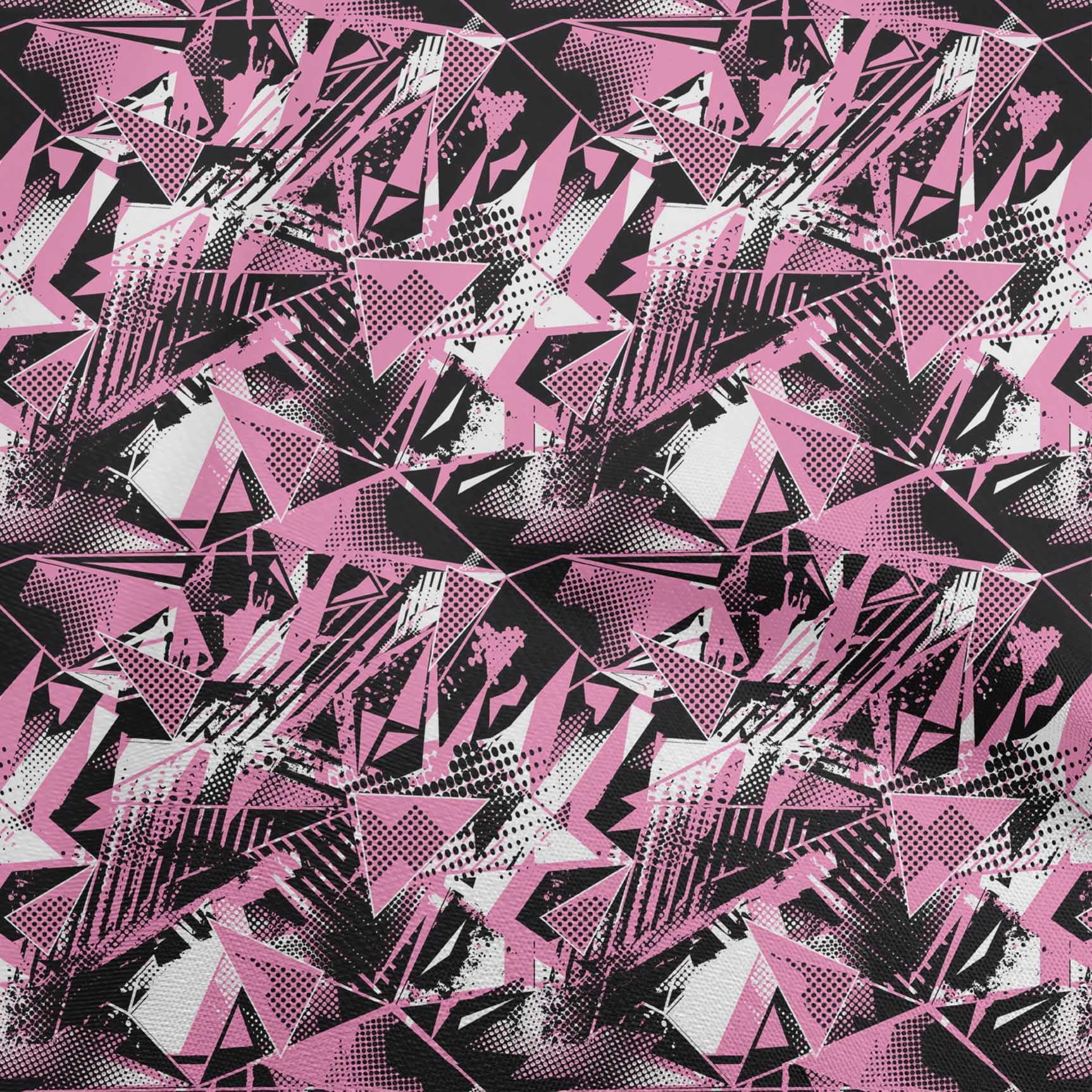 oneOone Polyester Spandex Black Abstract Printed Fabric - 56 Inch Wide for Sewing, Crafting & DIY Projects - Perfect for Dresses, Curtains & Home Decor