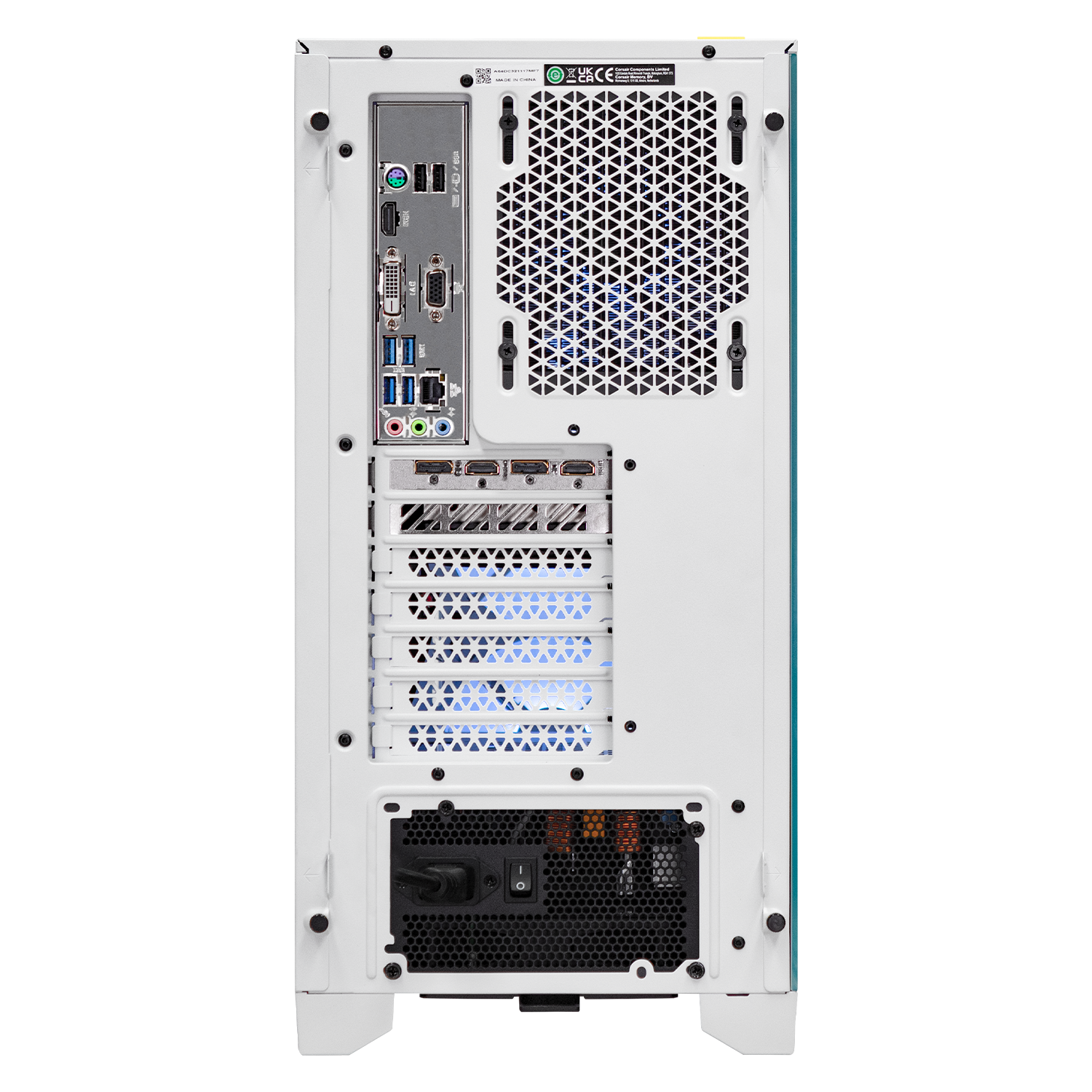 Xtreme PC Gaming Desktop - AMD Radeon RX 7700 XT, Ryzen 7 5800X, 32GB RAM, 1TB SSD, Liquid Cooling, WiFi, White - Ultimate Gaming & Streaming Setup for 4K Gaming and Content Creation
