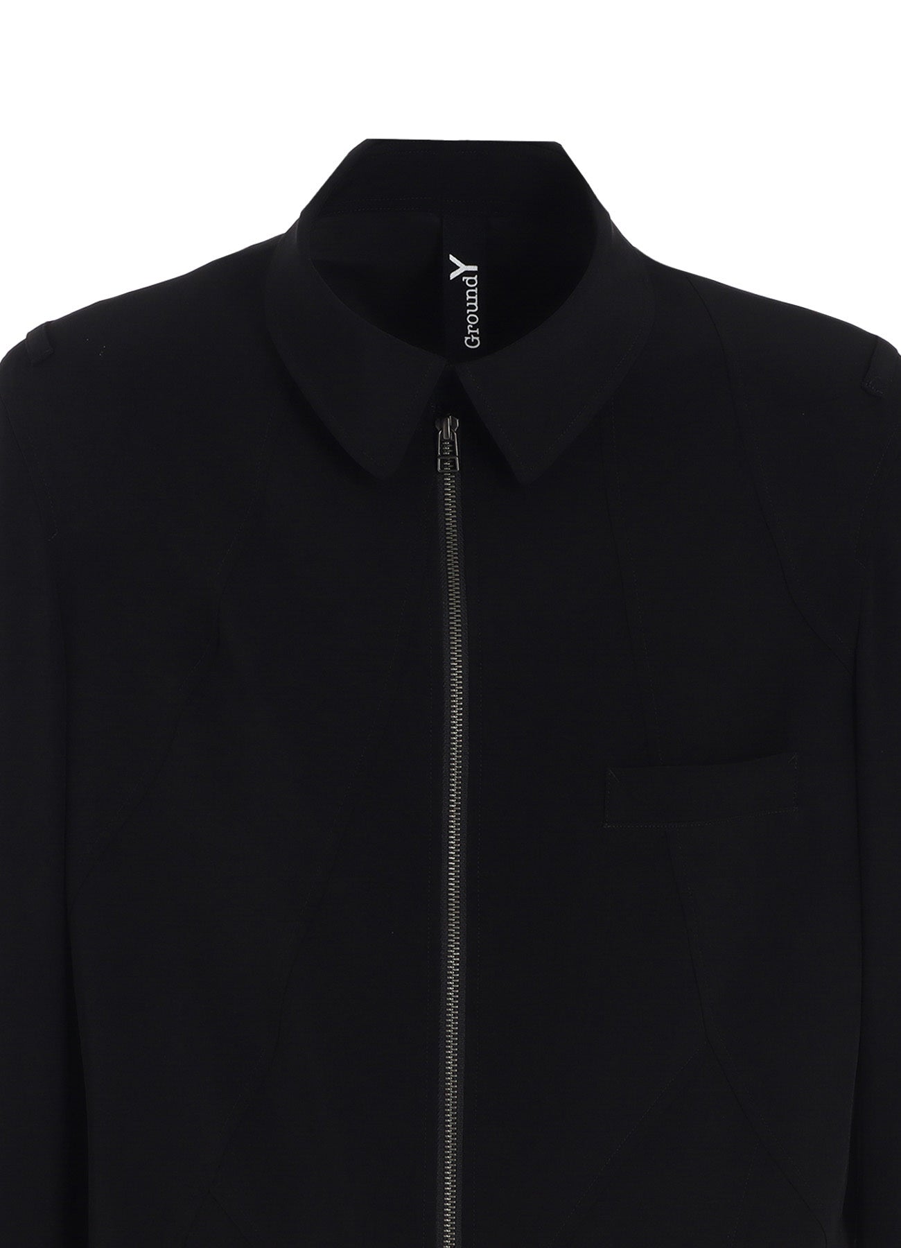 Stylish Crepe de Chine Zip Jacket - Lightweight & Durable for Women | Perfect for Casual Outings & Office Wear