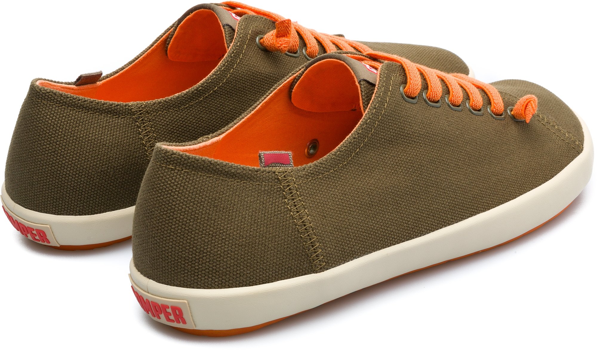 Camper Men's Peu Rambla Vulcanized Sneakers - Dark Green Size 41 EU | Comfortable Casual Shoes for Walking & Outdoor Activities