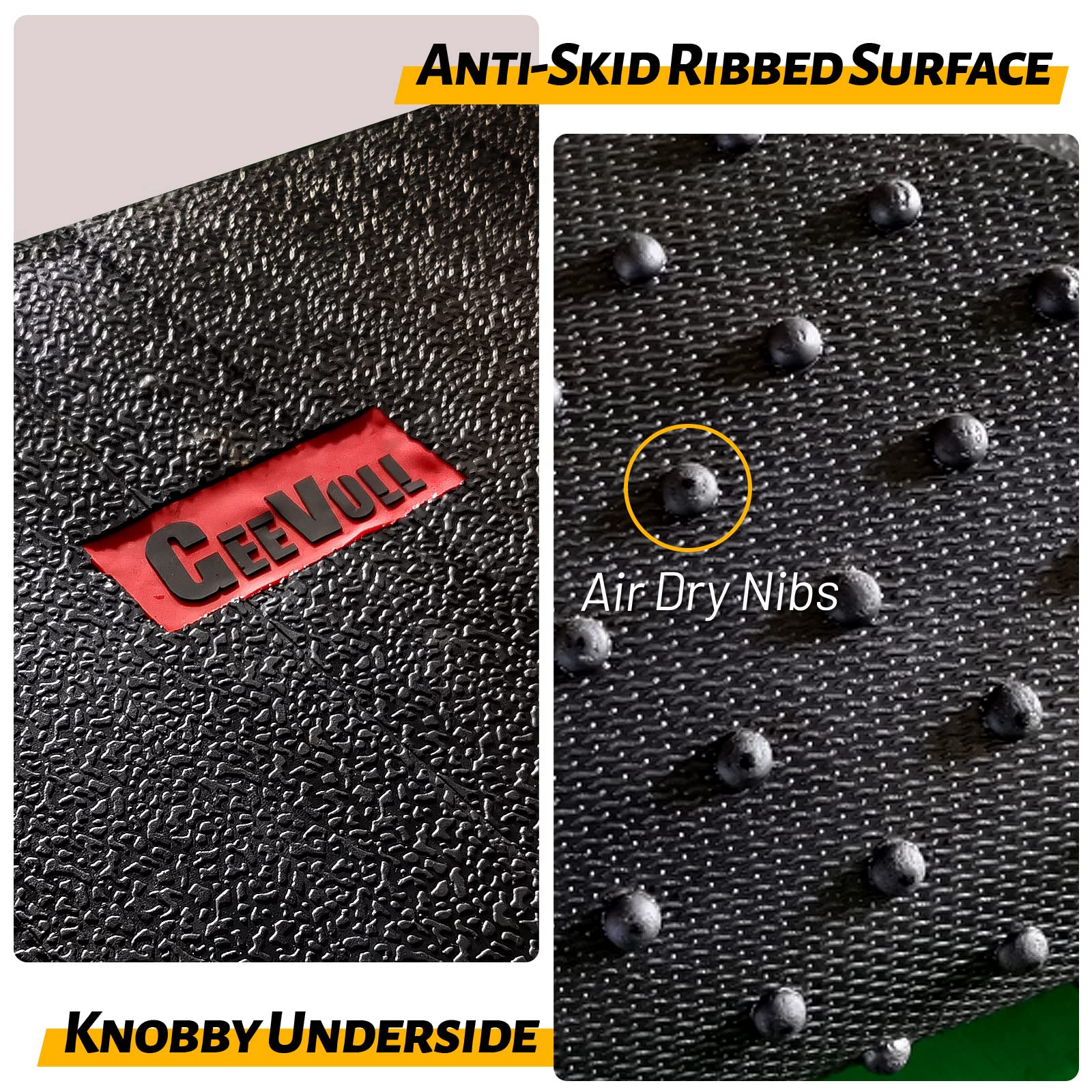 Heavy Duty Rubber Truck Bed Mat for 2005-2023 Toyota Tacoma 5ft Short Bed | Durable & Non-Slip Protection | Black | Perfect for Hauling, Off-Roading & Work Site Use