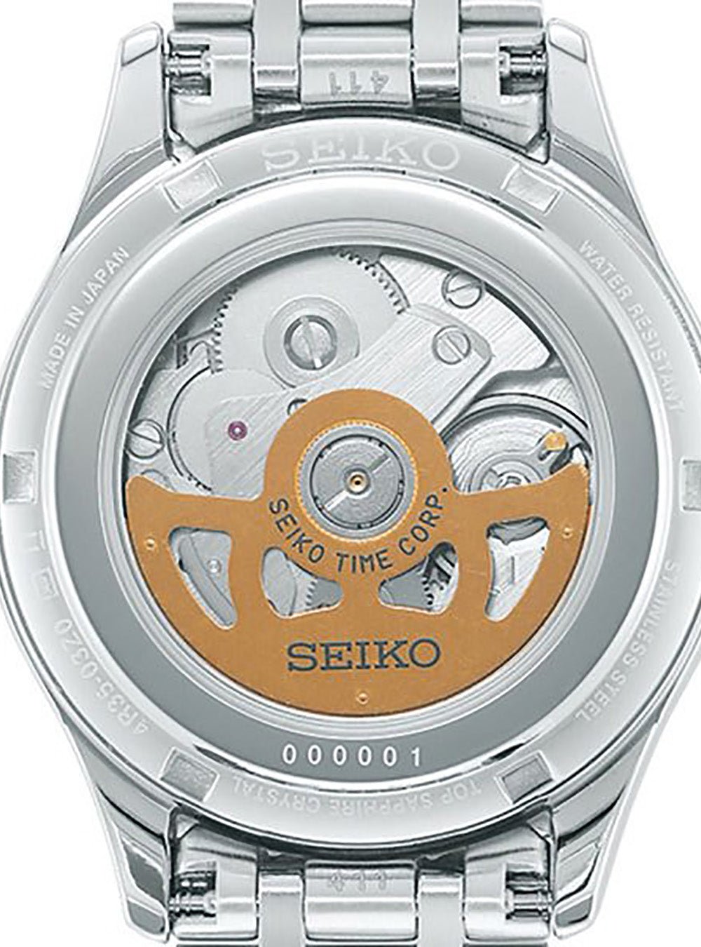SEIKO PRESAGE SRRY045 Mechanical Watch for Women - Japanese Garden Design, Made in Japan, JDM - Perfect for Formal Events, Office Wear & Luxury Gift Giving