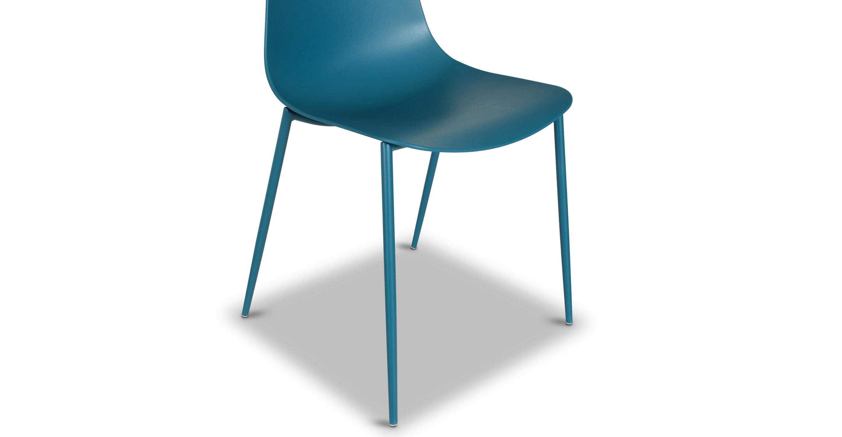 Isla Dining Chair - Modern Wooden Dining Room Chairs Set of 2, Comfortable Upholstered Seat with Sturdy Metal Legs - Perfect for Kitchen, Dining Room, Breakfast Nook & Home Decor