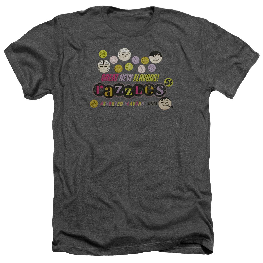 Dubble Bubble Razzles Retro T-Shirt for Men & Women - Vintage Candy Style Tee for Casual Wear