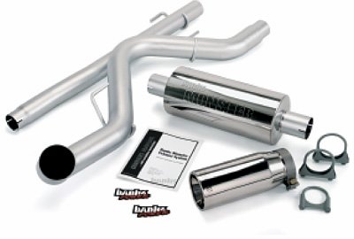 Banks 48741 Monster Exhaust System - High Performance Diesel Exhaust Upgrade for Trucks & SUVs - Perfect for Off-Roading, Towing & Daily Driving