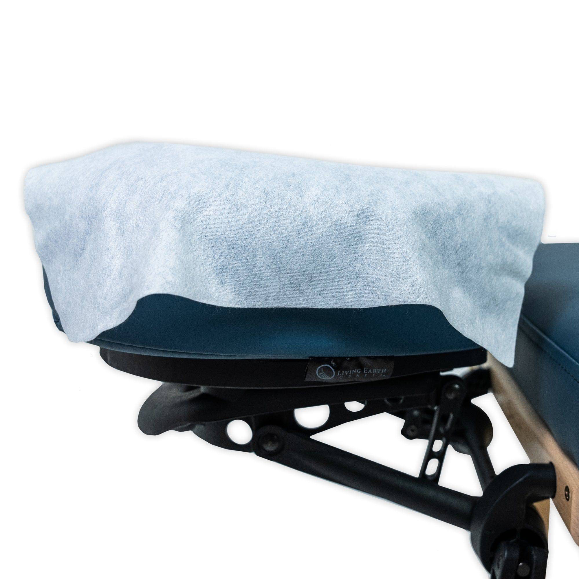Disposable Flat Face Pillow Covers - Soft & Hygienic for Travel, Spa, and Home Use