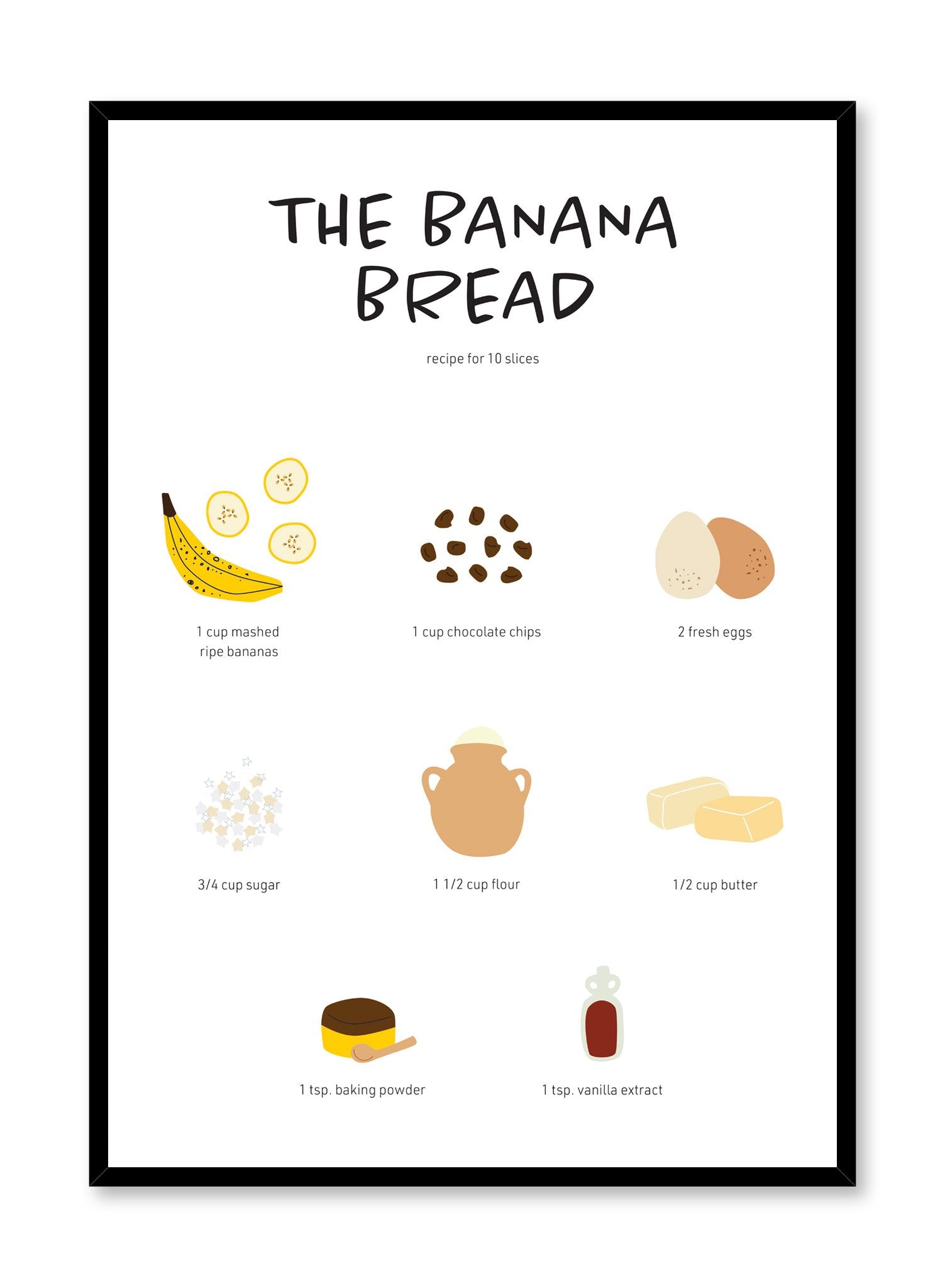 Easy Banana Bread Recipe - Step-by-Step Guide for Moist & Delicious Homemade Bread | Perfect for Breakfast, Snacks & Gifts