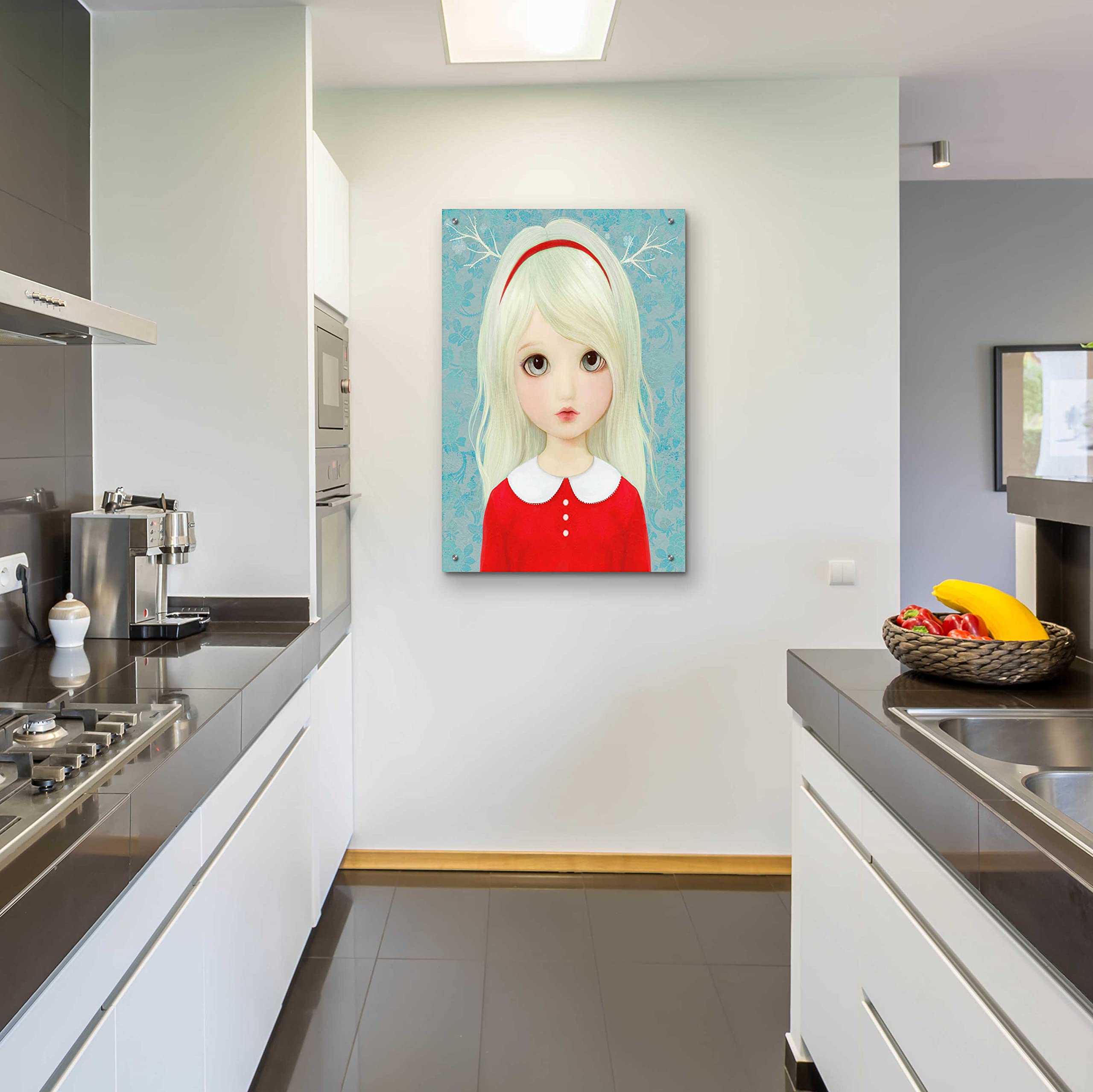 Epic Art 'Sylvie' by Art & Ghosts - Premium Acrylic Glass Wall Decor 24x36 Inches - Modern Home & Office Wall Art for Living Room, Bedroom, or Gallery Display