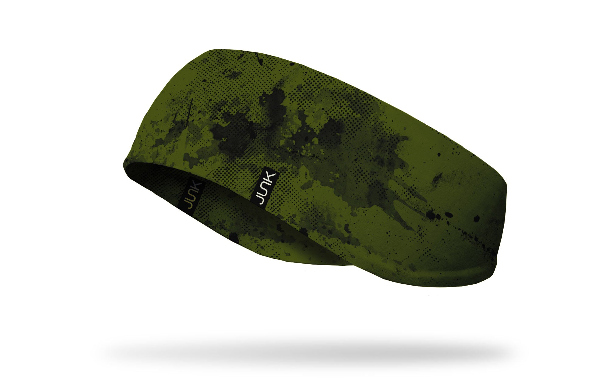 OD Green Grunge Ear Warmer - Winter Headband for Outdoor Activities, Running, Hiking & Snow Sports