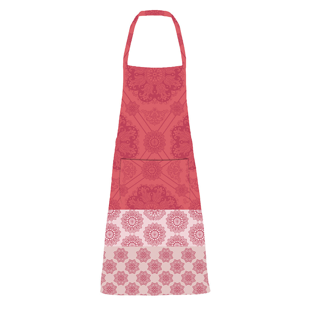 Mille Rosaces Framboise Collection - Elegant Raspberry Floral Design for Home Decor, Wedding, and Party Decorations