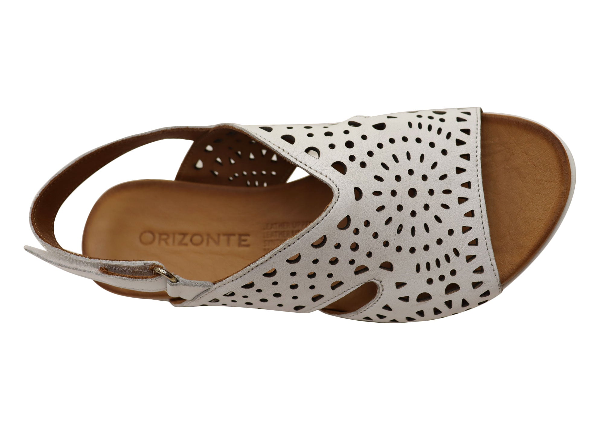 Orizonte Arkia Women's Comfortable European Leather Sandals - Stylish & Supportive for Walking, Travel & Summer Outfits