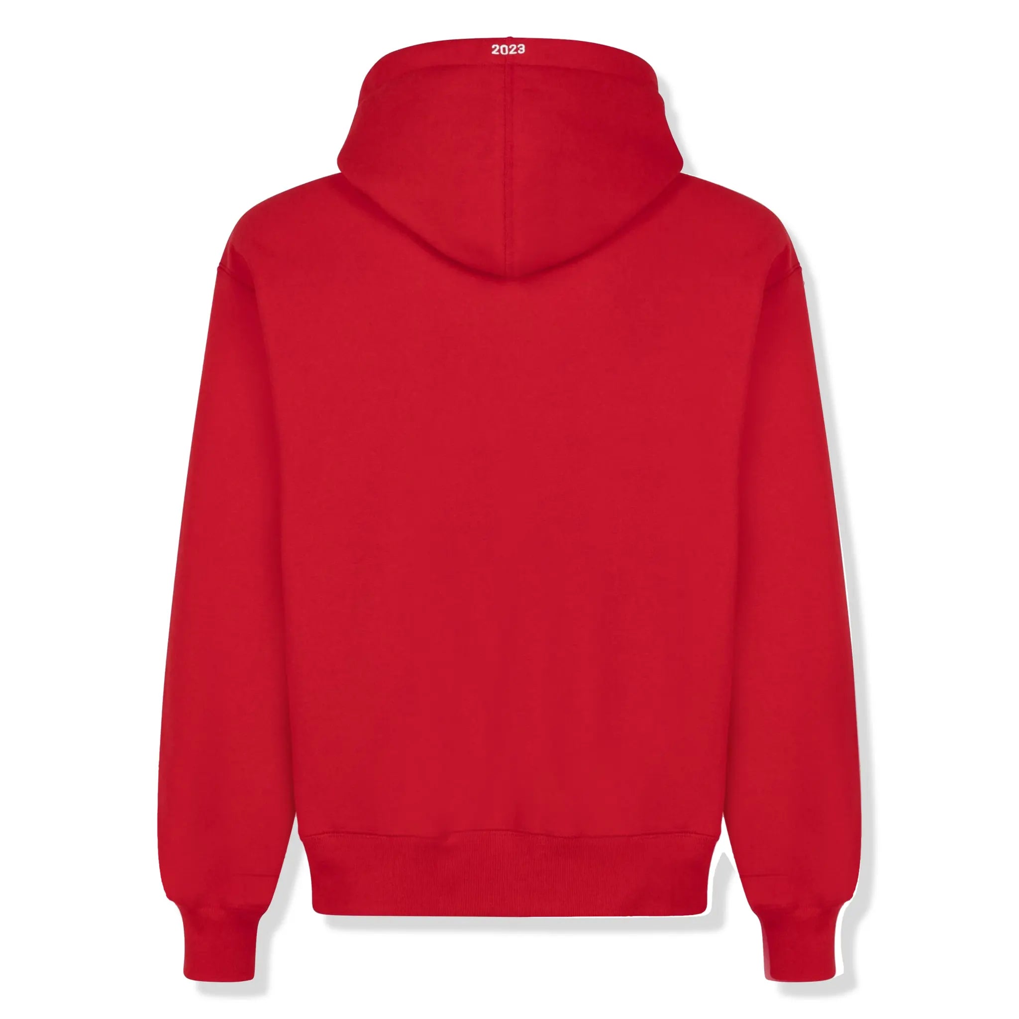 Supreme Box Logo Red Hoodie (FW23) - Streetwear Fashion for Men & Women - Perfect for Urban Style & Winter Outfits