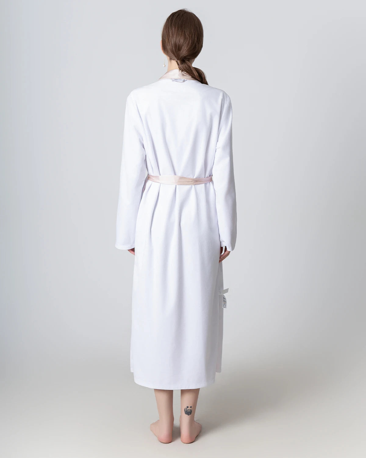 Luxury Silk & Velvet Reversible Winter Robe for Women - Soft Warm Bathrobe with Pockets - Perfect for Spa, Loungewear & Cozy Nights at Home